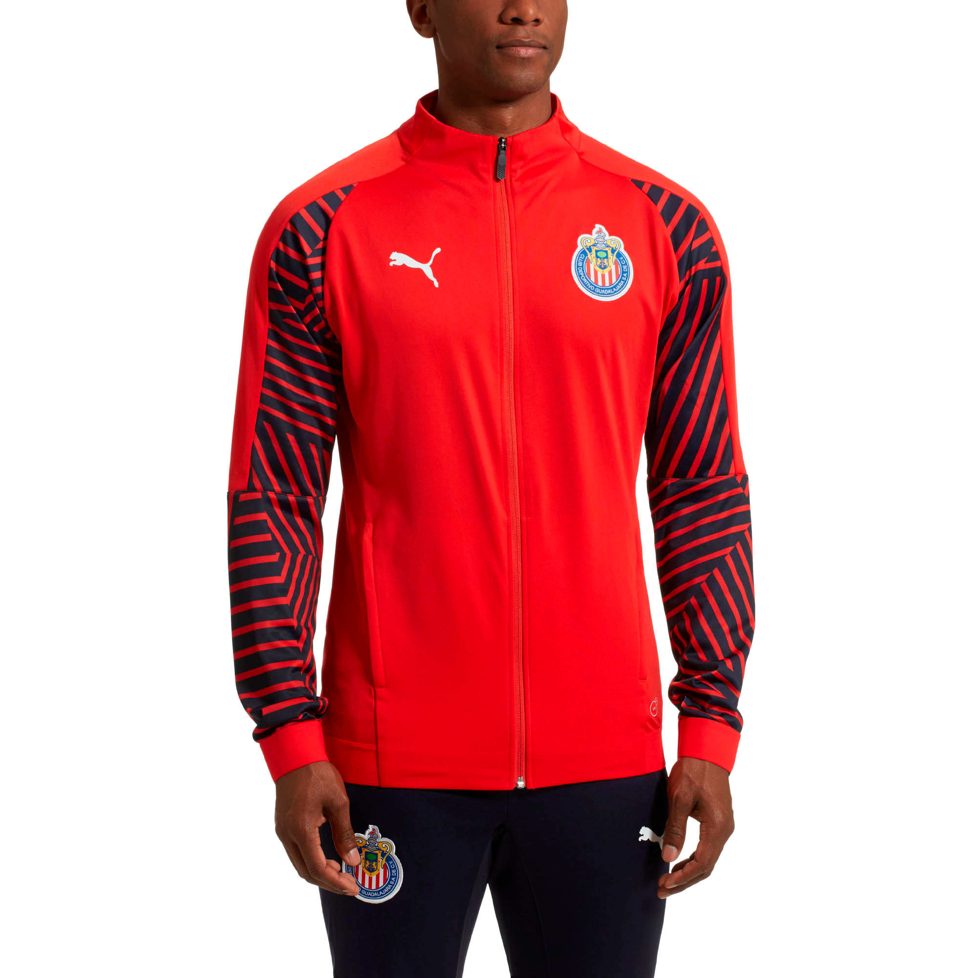 puma chivas stadium jacket