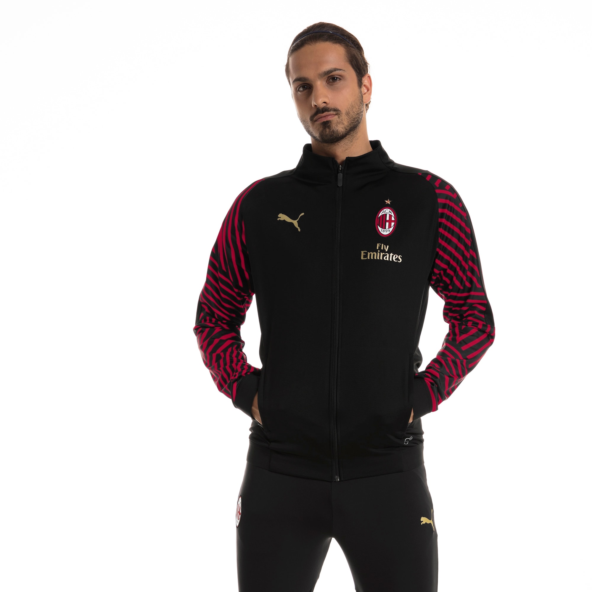 Ac Milan Men S Stadium Jacket Puma Football Clubs Puma