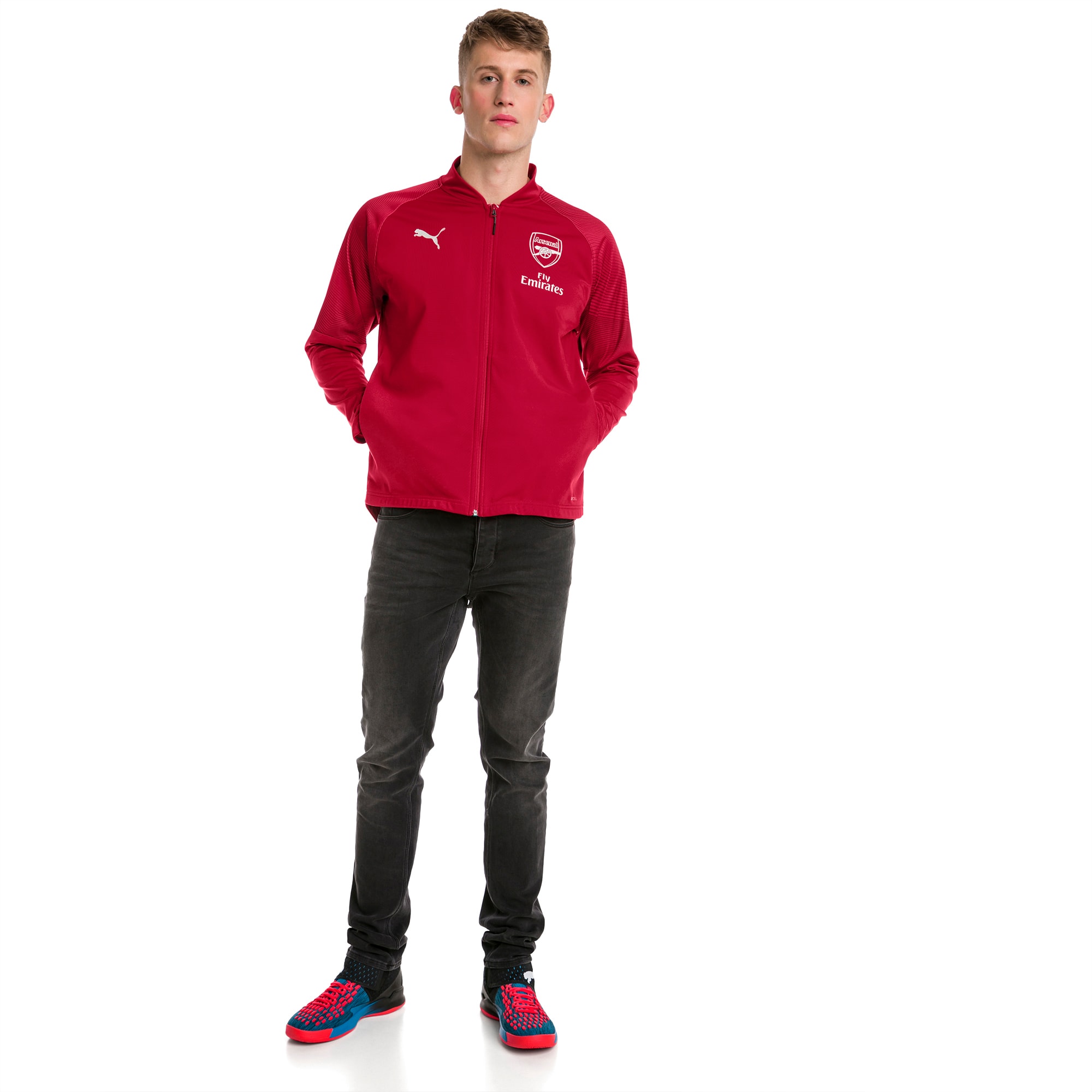 Puma arsenal fc stadium jacket on sale