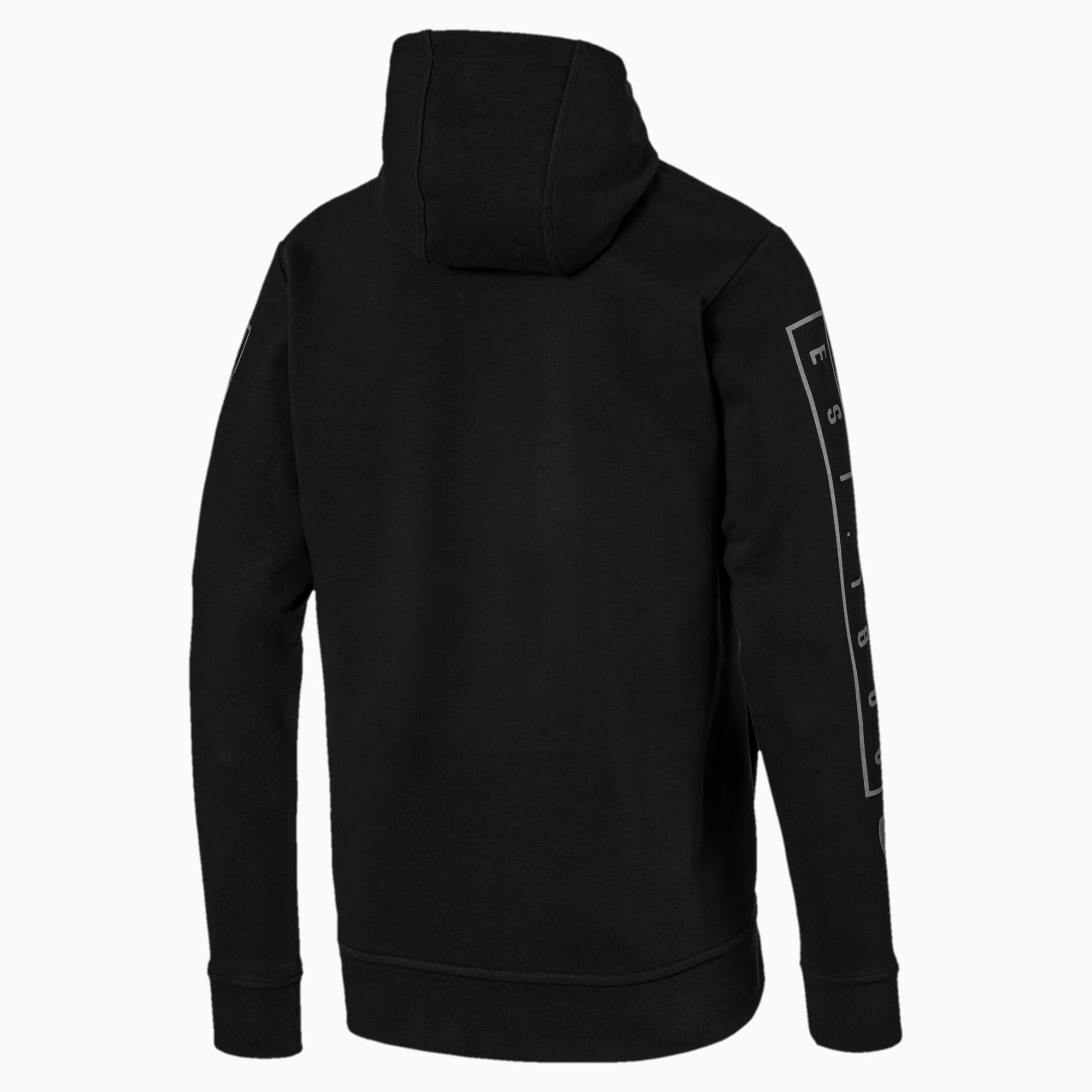 arsenal black hoodie puma