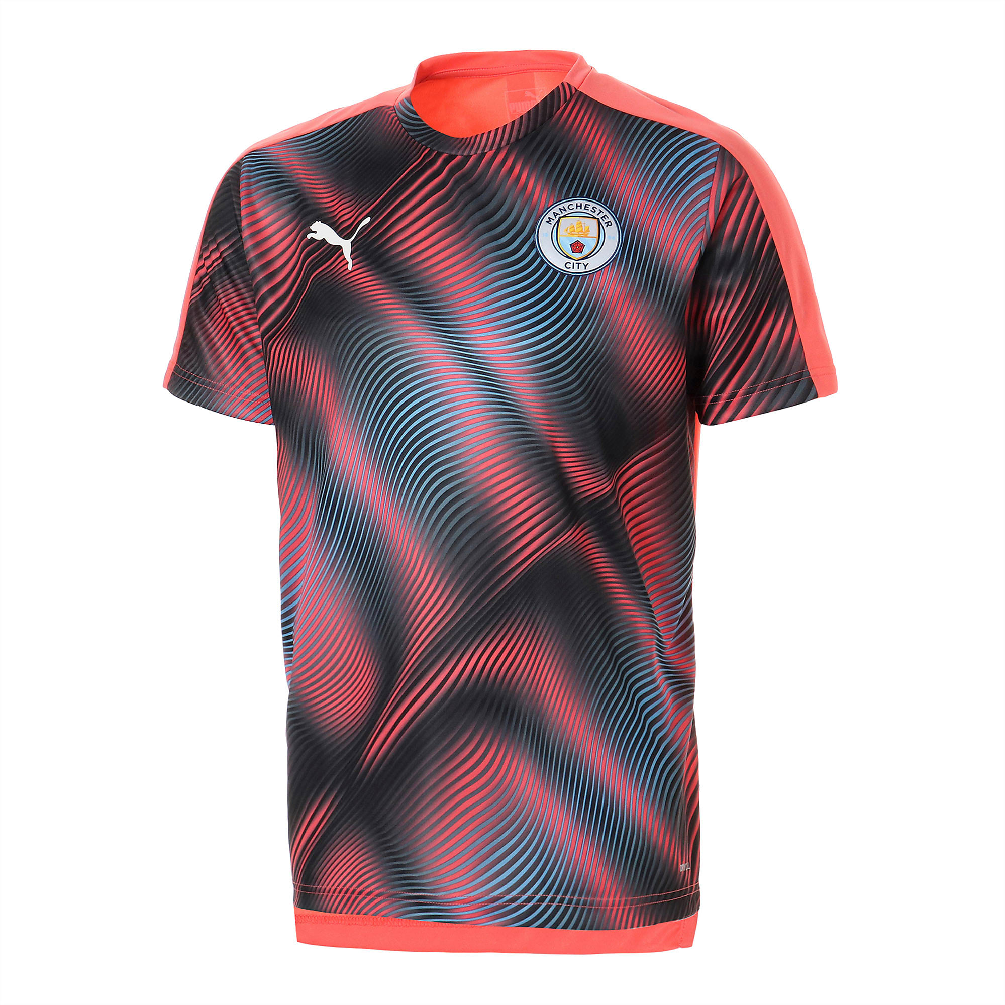 man city red and black shirt