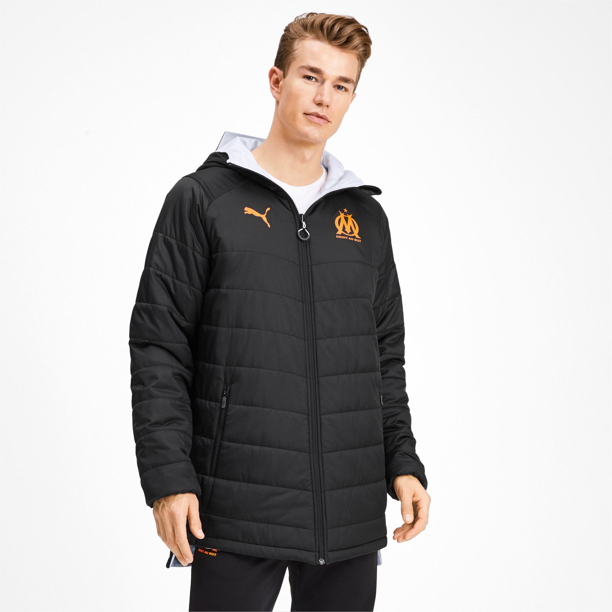 Olympique De Marseille Bench Men S Replica Reversible Jacket