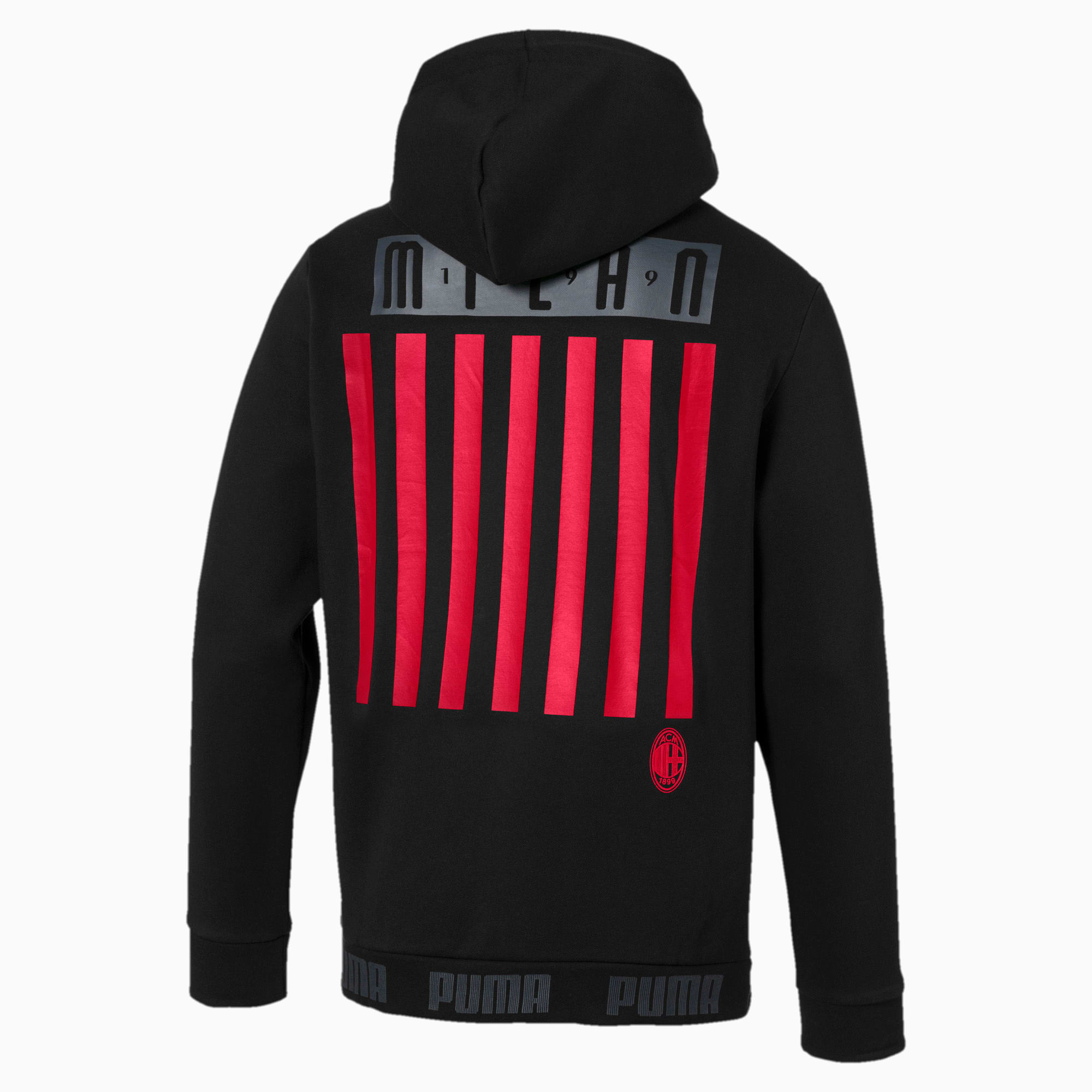 Ac milan evostripe hoodie cheap