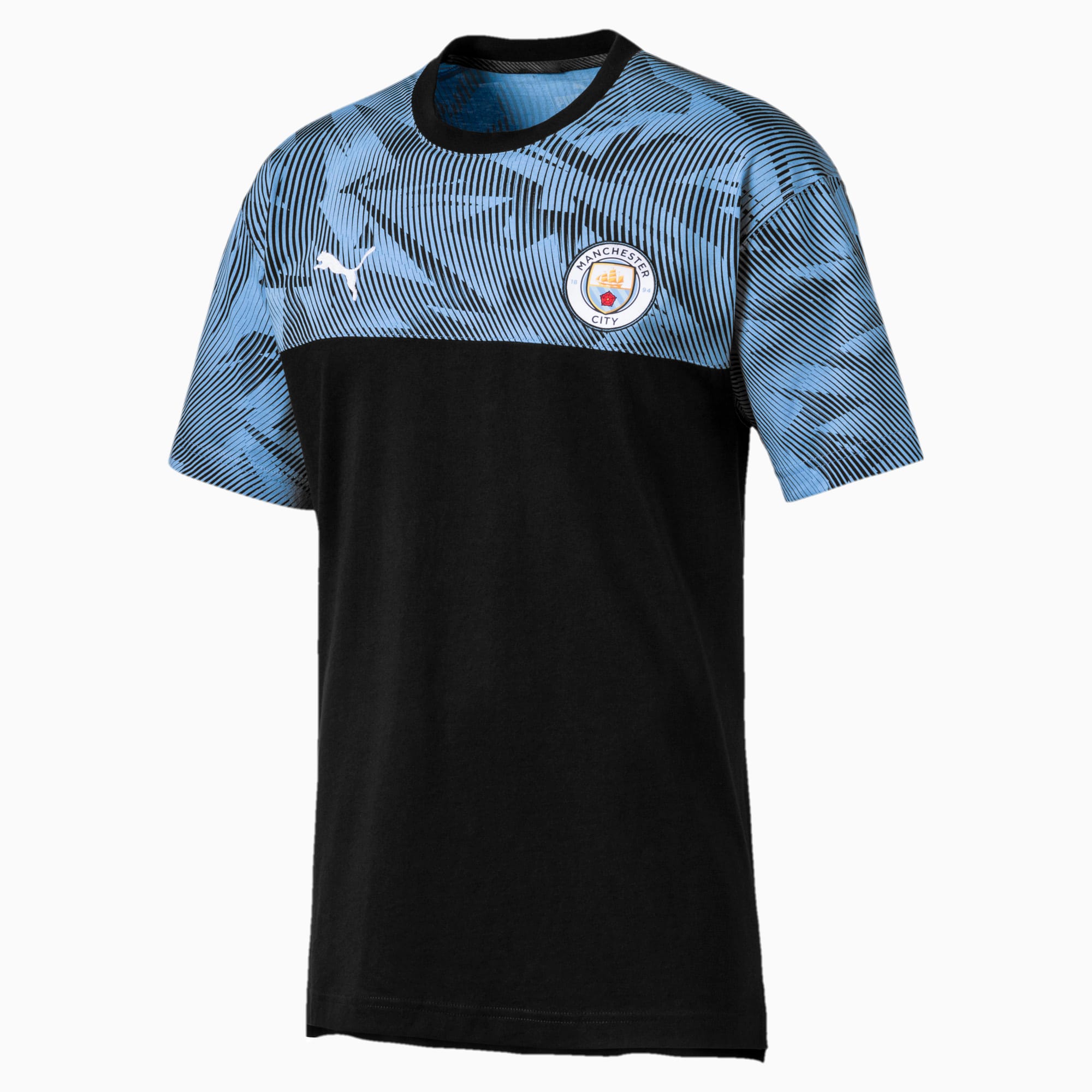 light blue puma shirt