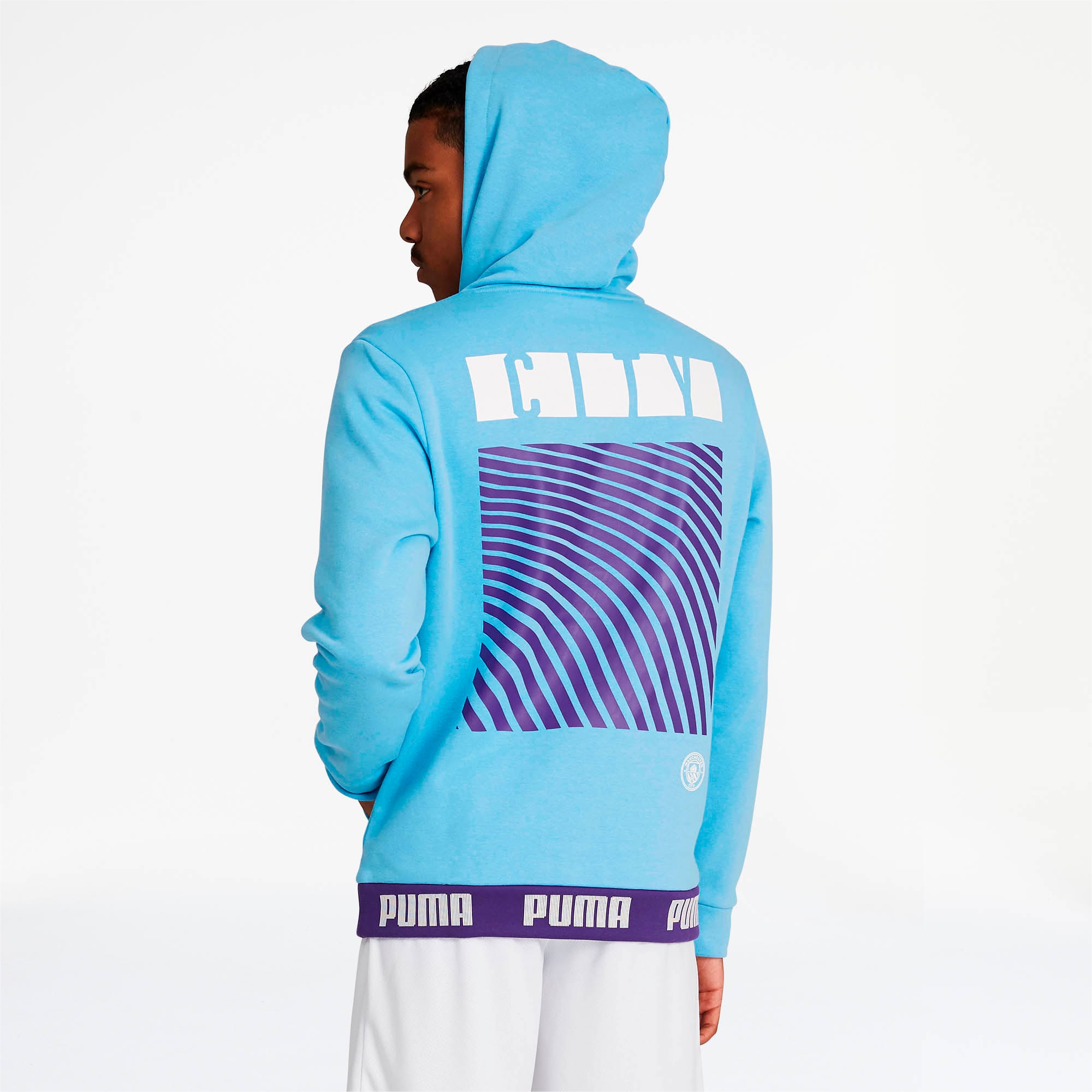 blue puma hoodie mens