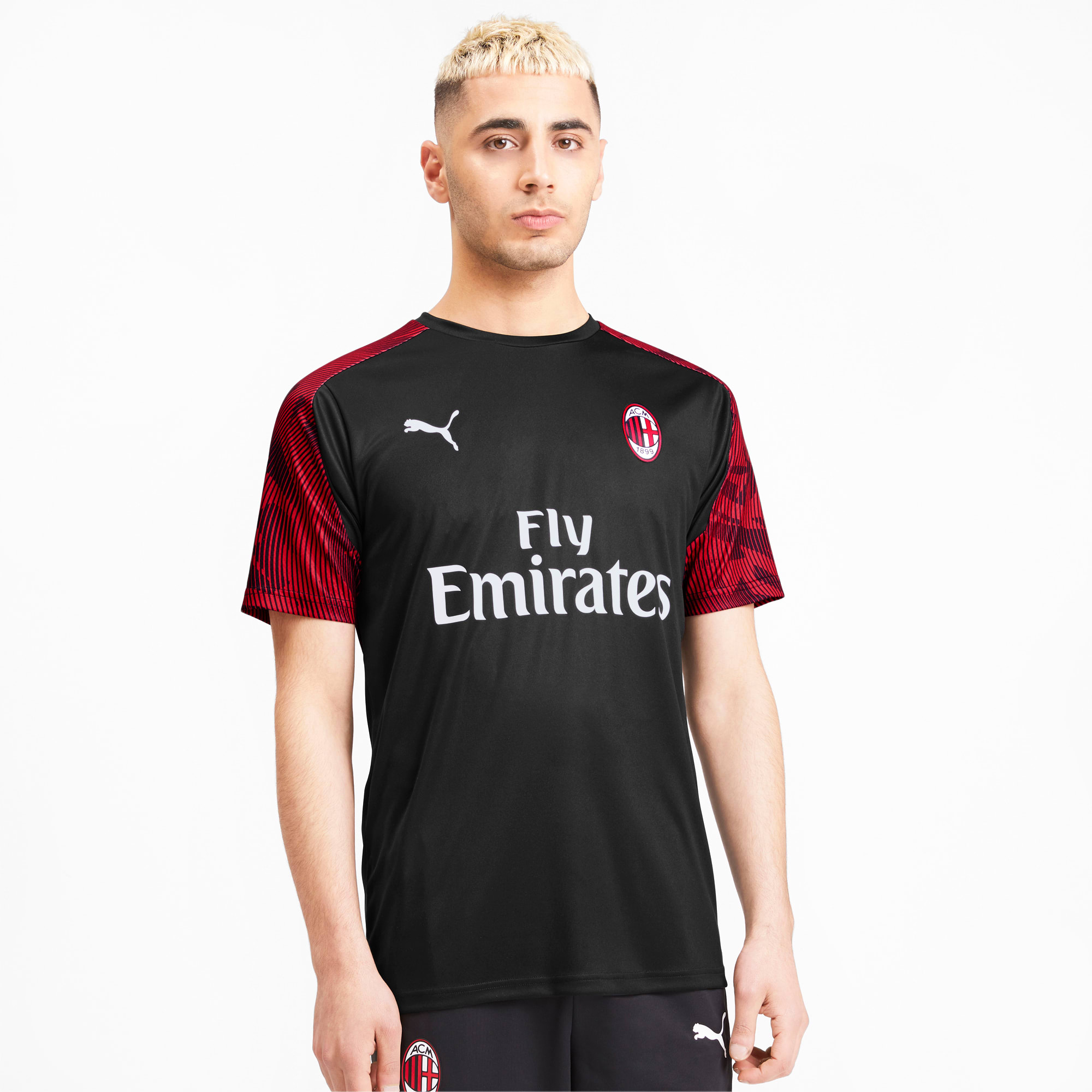 ac milan training shirt