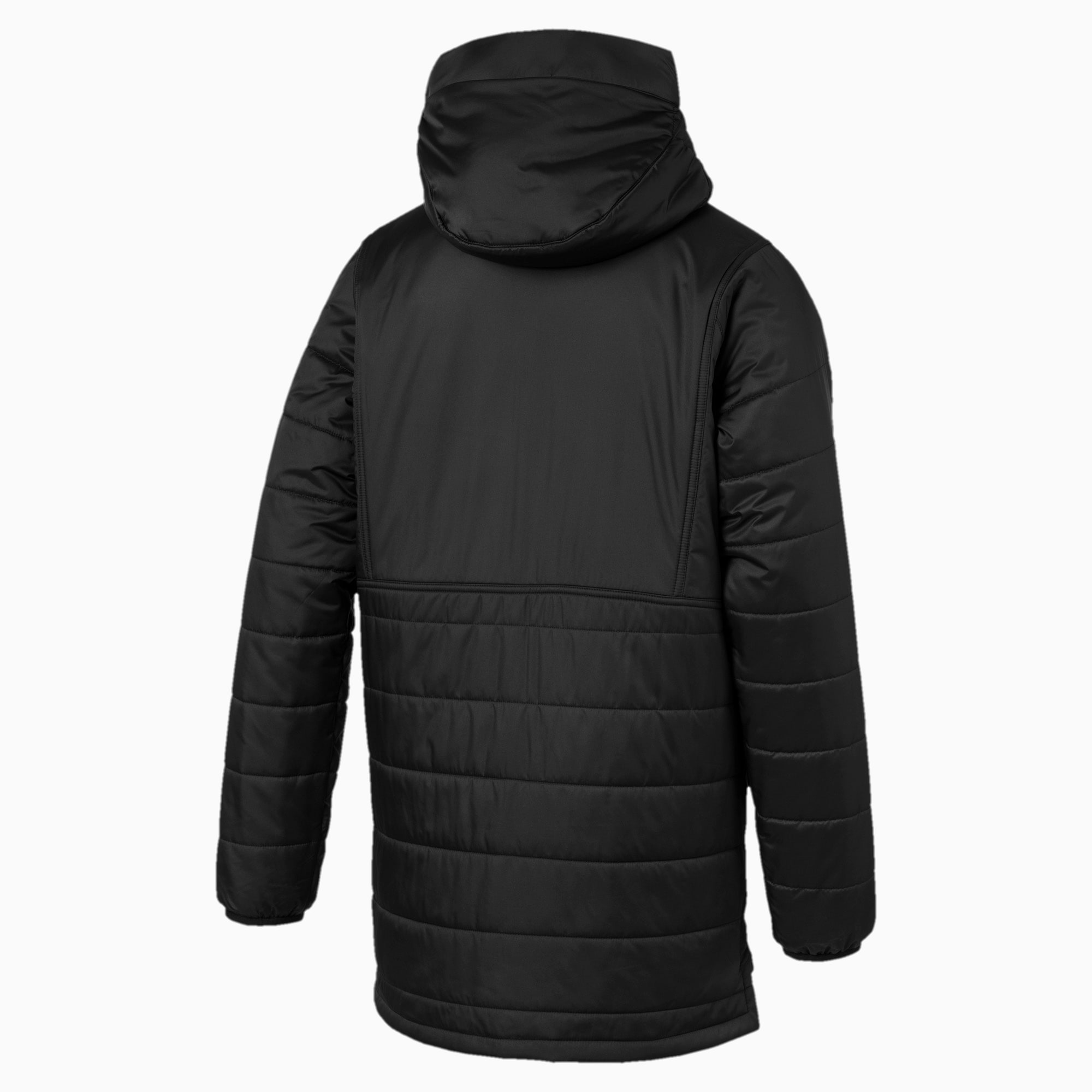 Ac Milan Reversible Men S Bench Jacket Puma Black Tango Red