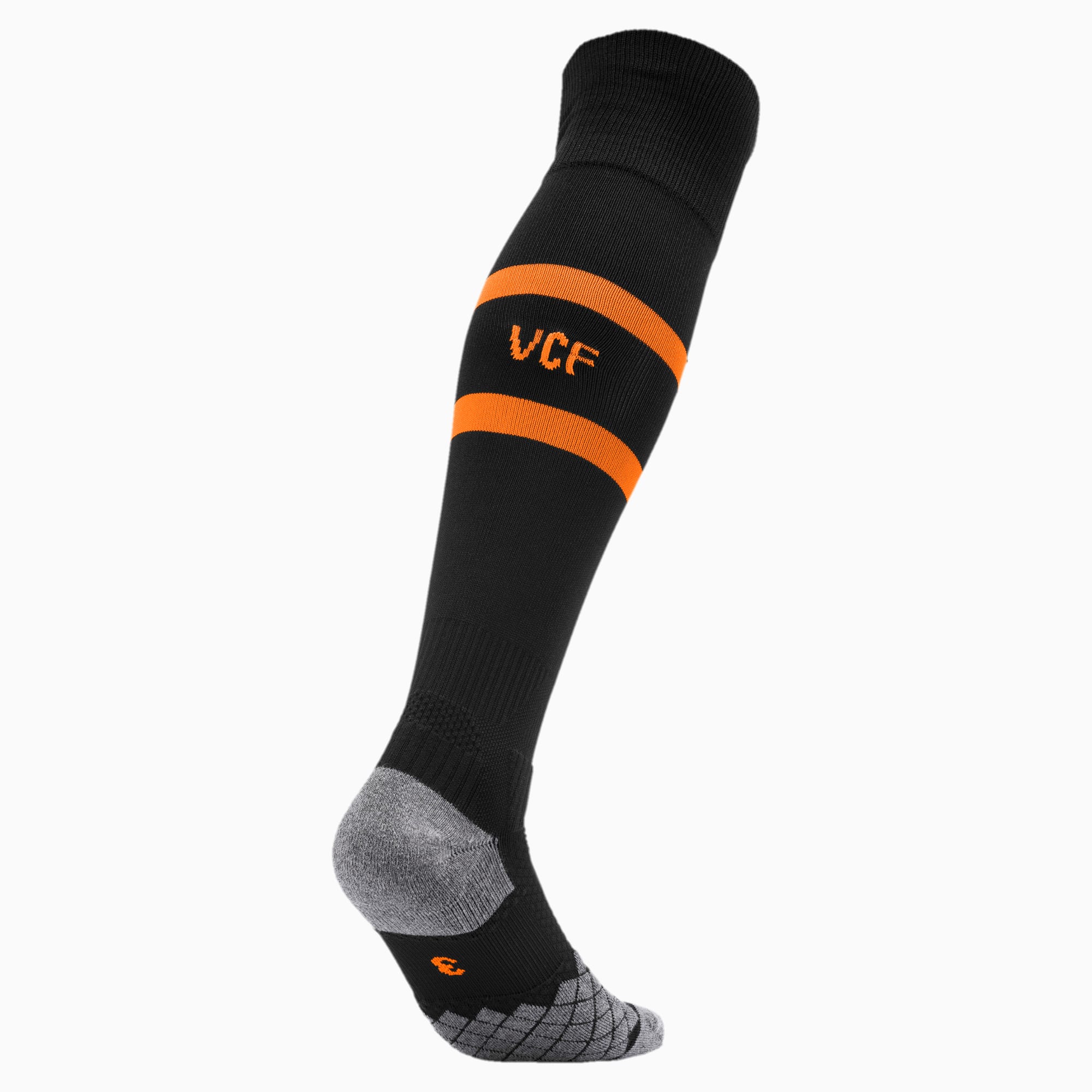 orange puma socks