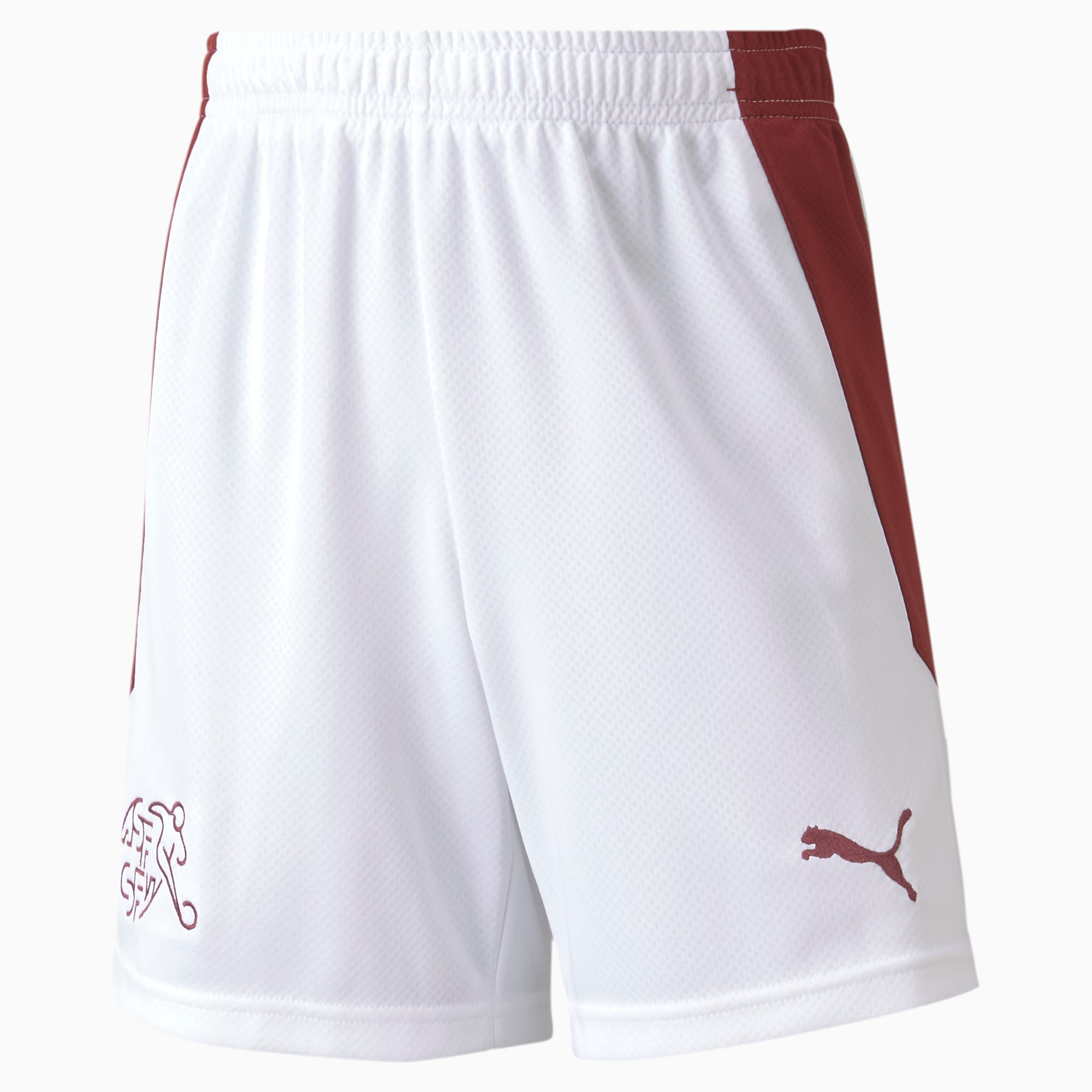 Replica Shorts | Puma White-Pomegranate 