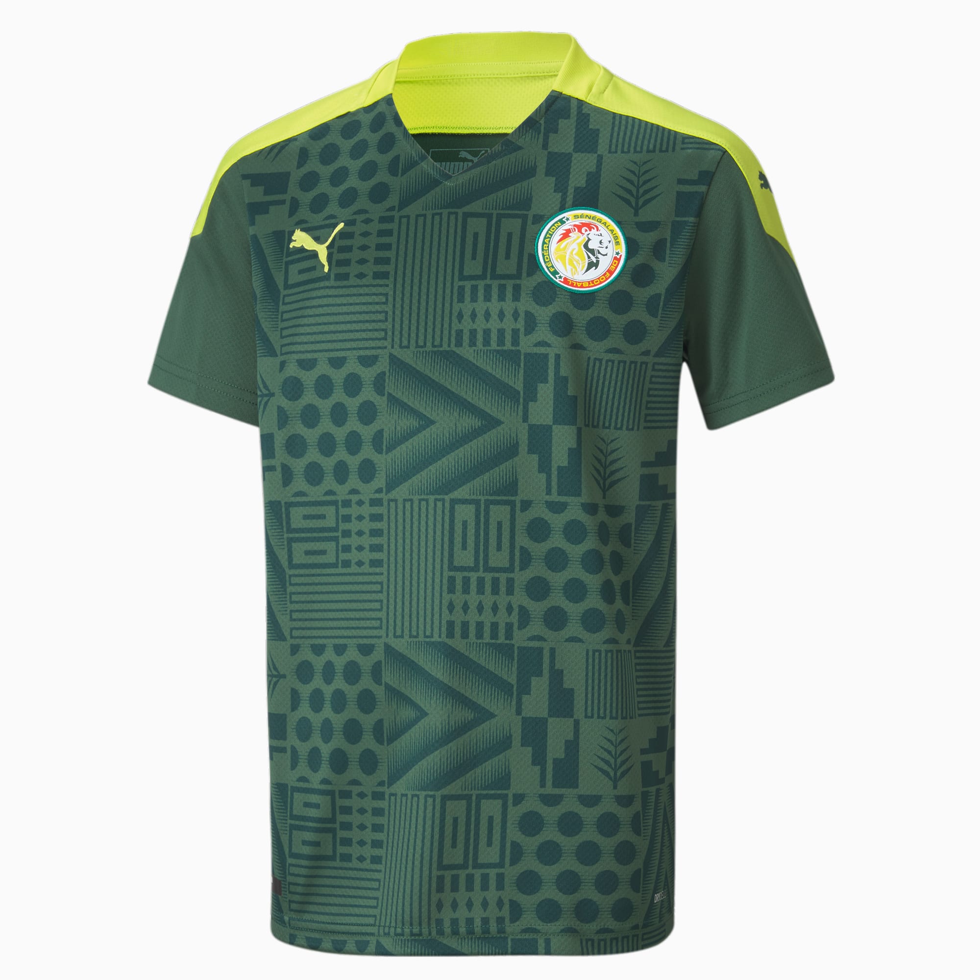 Neuropatía Espejismo Sangrar Camiseta réplica de la 2.ª equipación de Senegal juvenil | green | PUMA