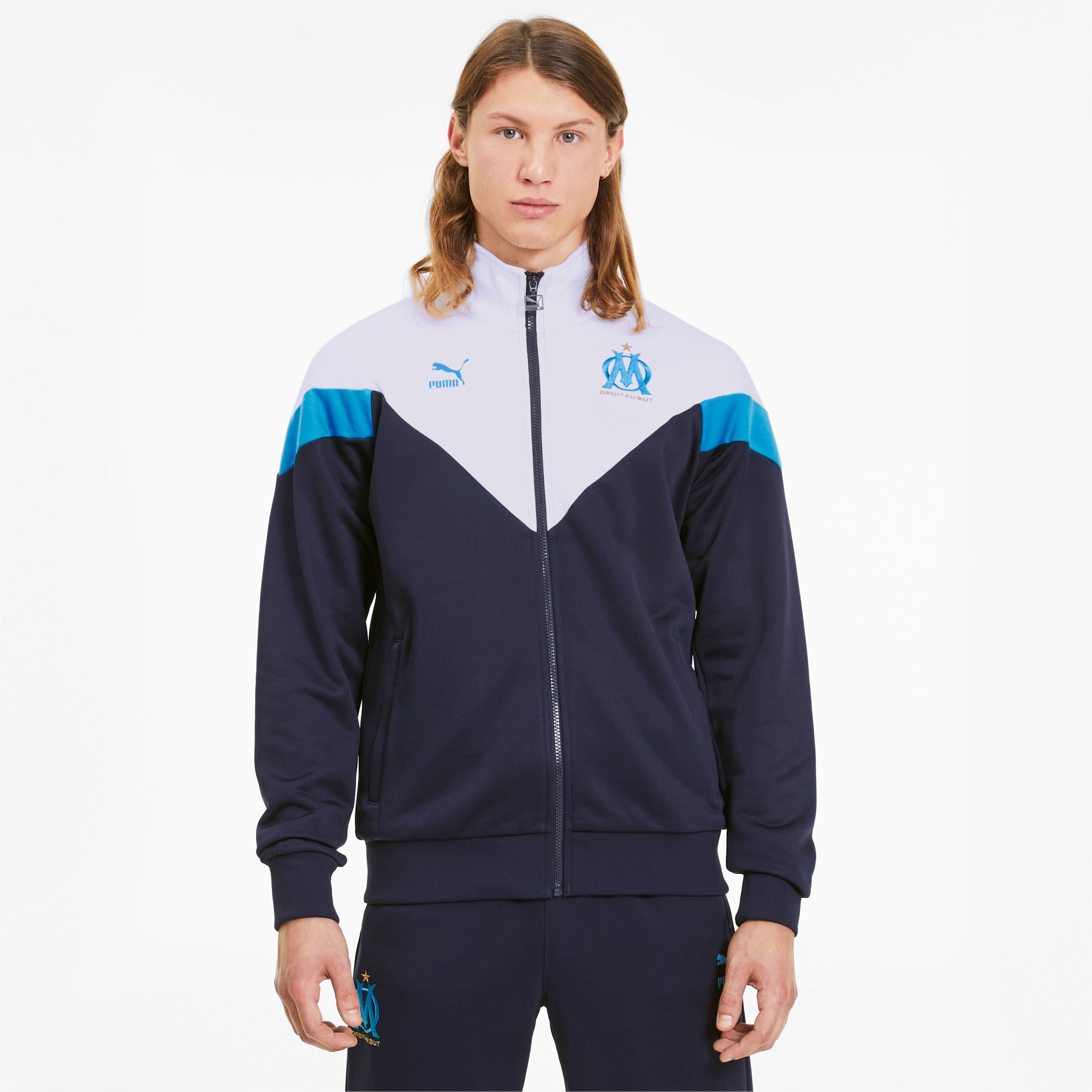 puma men's mcs track jacket