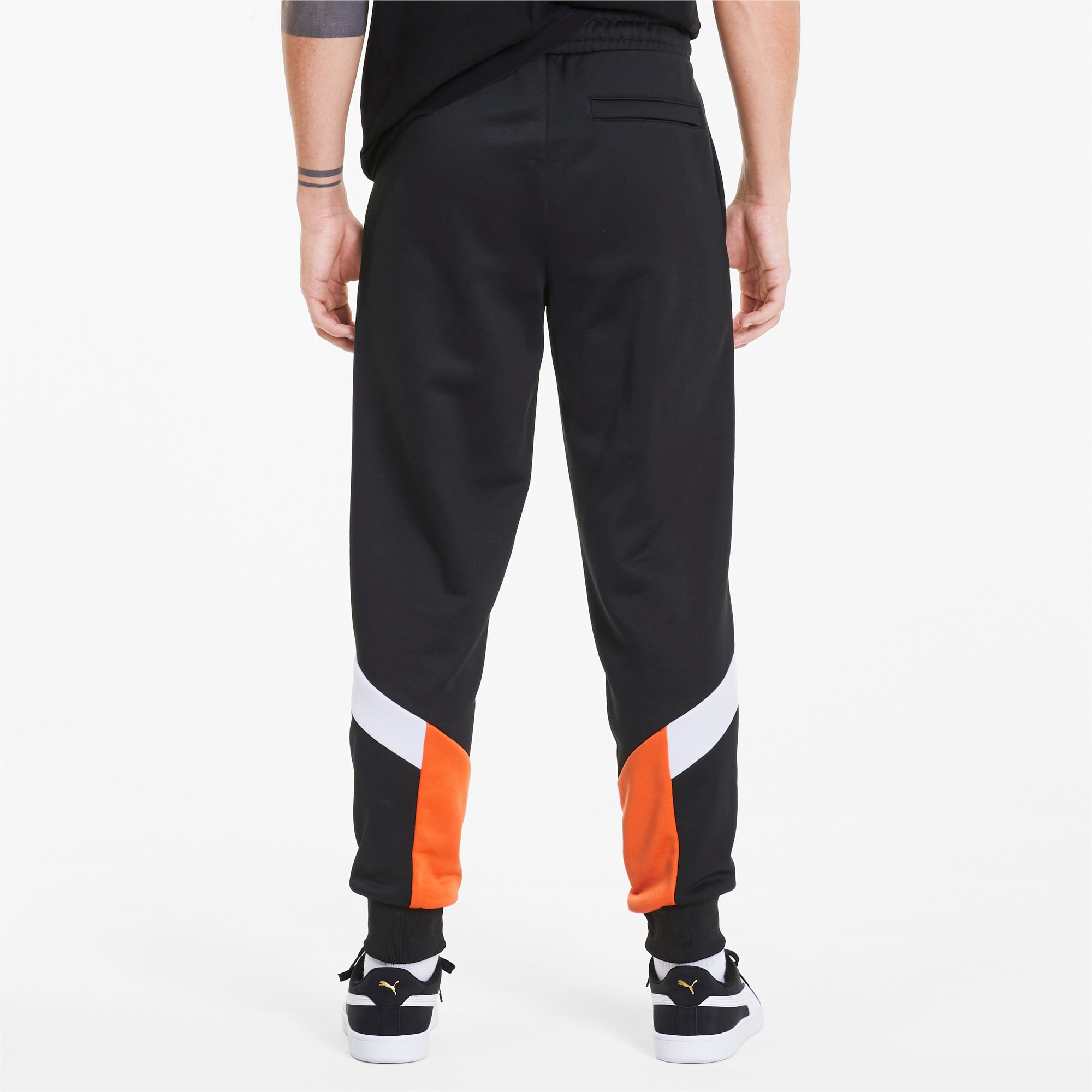 puma track pants black