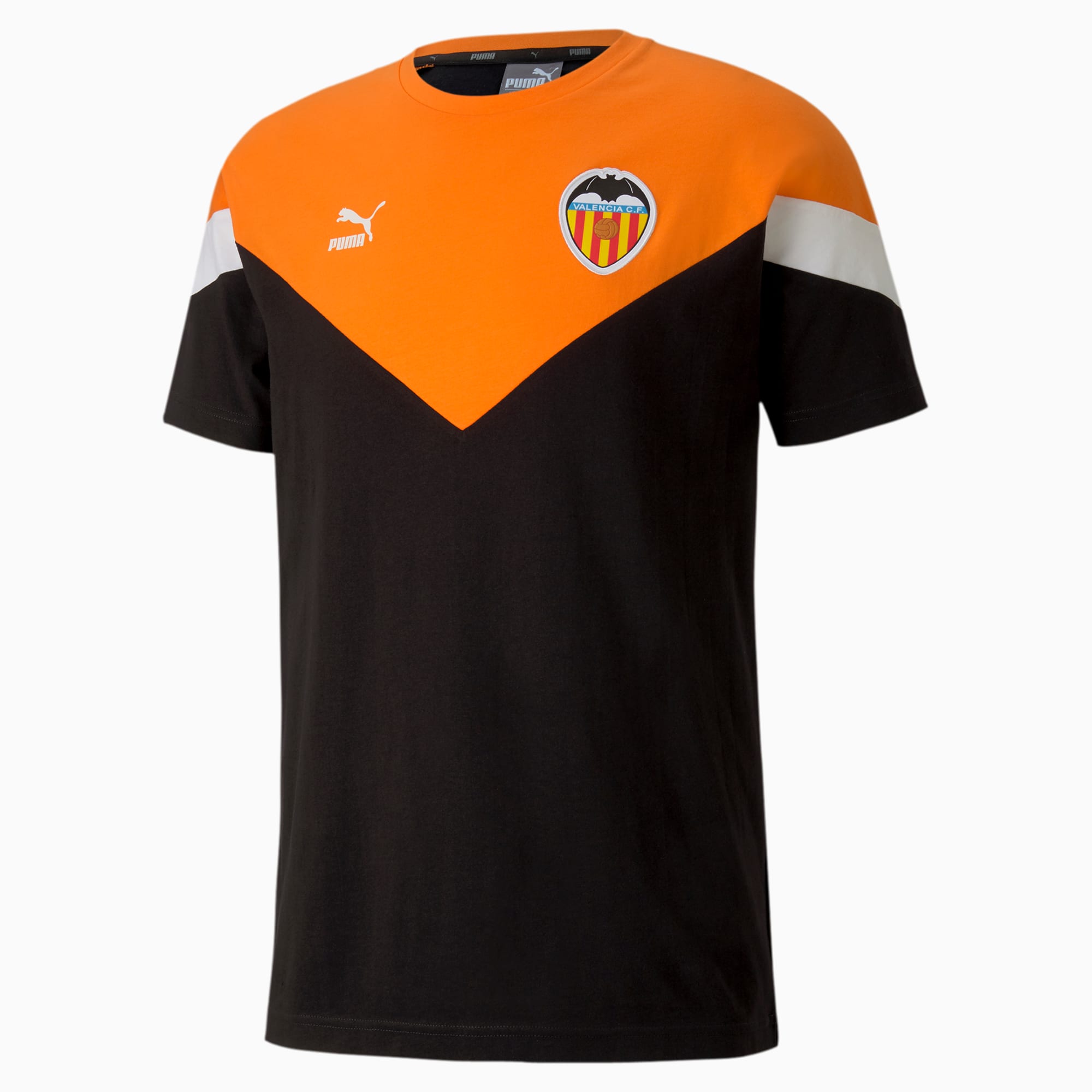 tee shirt puma homme orange