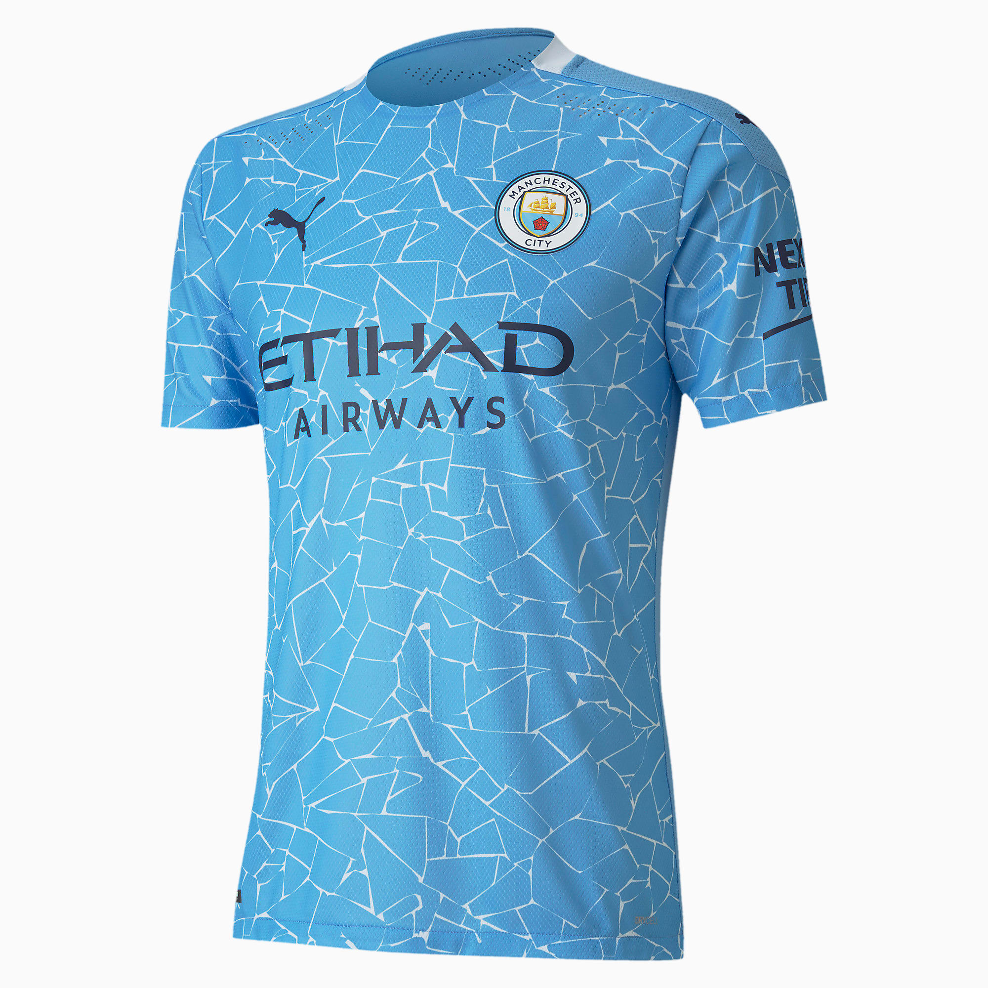 Puma公式 マンチェスター シティー Mcfc ホーム 半袖 オーセンティック シャツ サッカー ユニフォーム メンズ Team Light Blue Peacoat プーマ Clothing プーマ