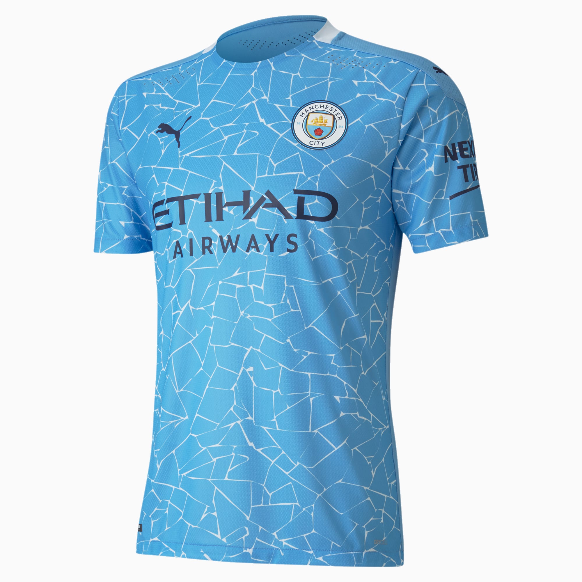 Man City Home Authentic Men's Jersey 