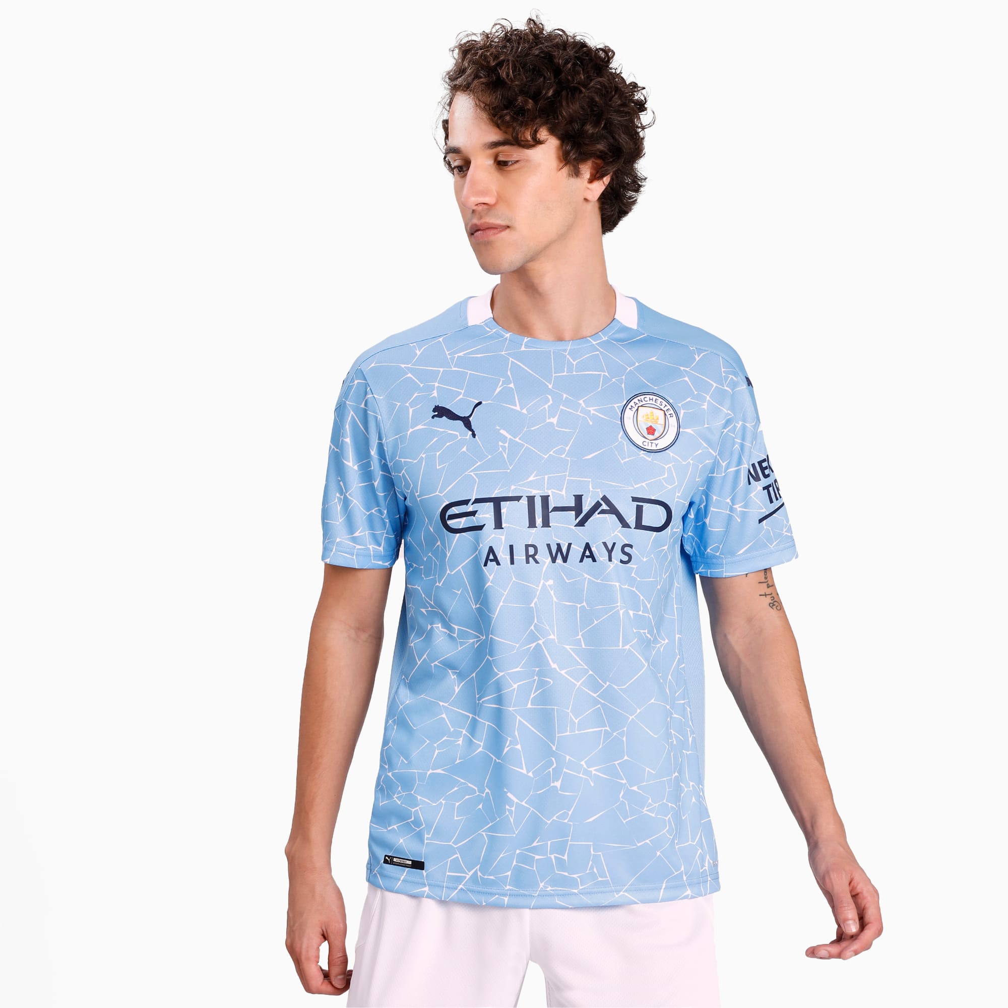 Manchester City Fc Drycell Men S Home Replica Jersey Team Light Blue Peacoat Puma Jerseys Puma