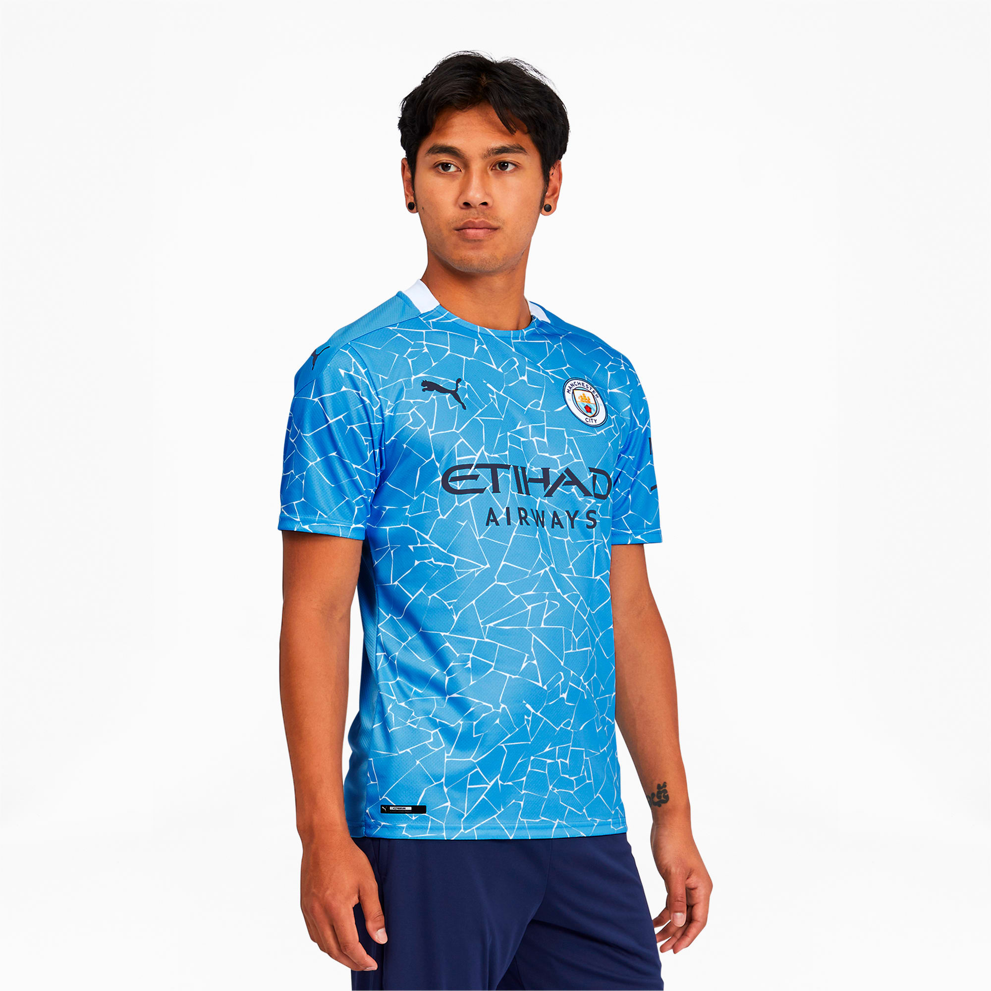Manchester City Fc Men S Home Replica Jersey Puma Us
