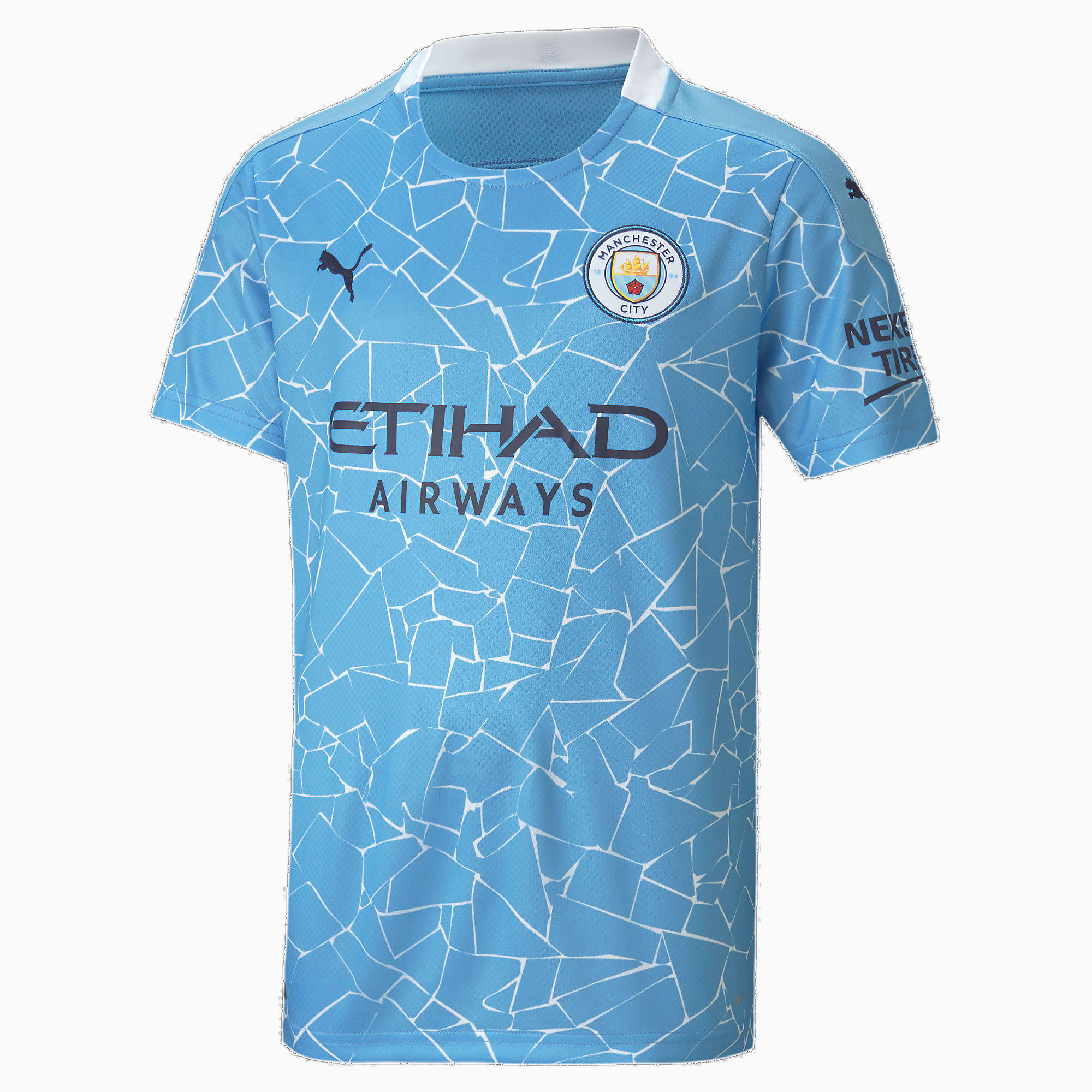 Puma公式 キッズ マンチェスター シティー Mcfc ホーム 半袖 レプリカ シャツ Jr サッカー ユニフォーム ジュニア