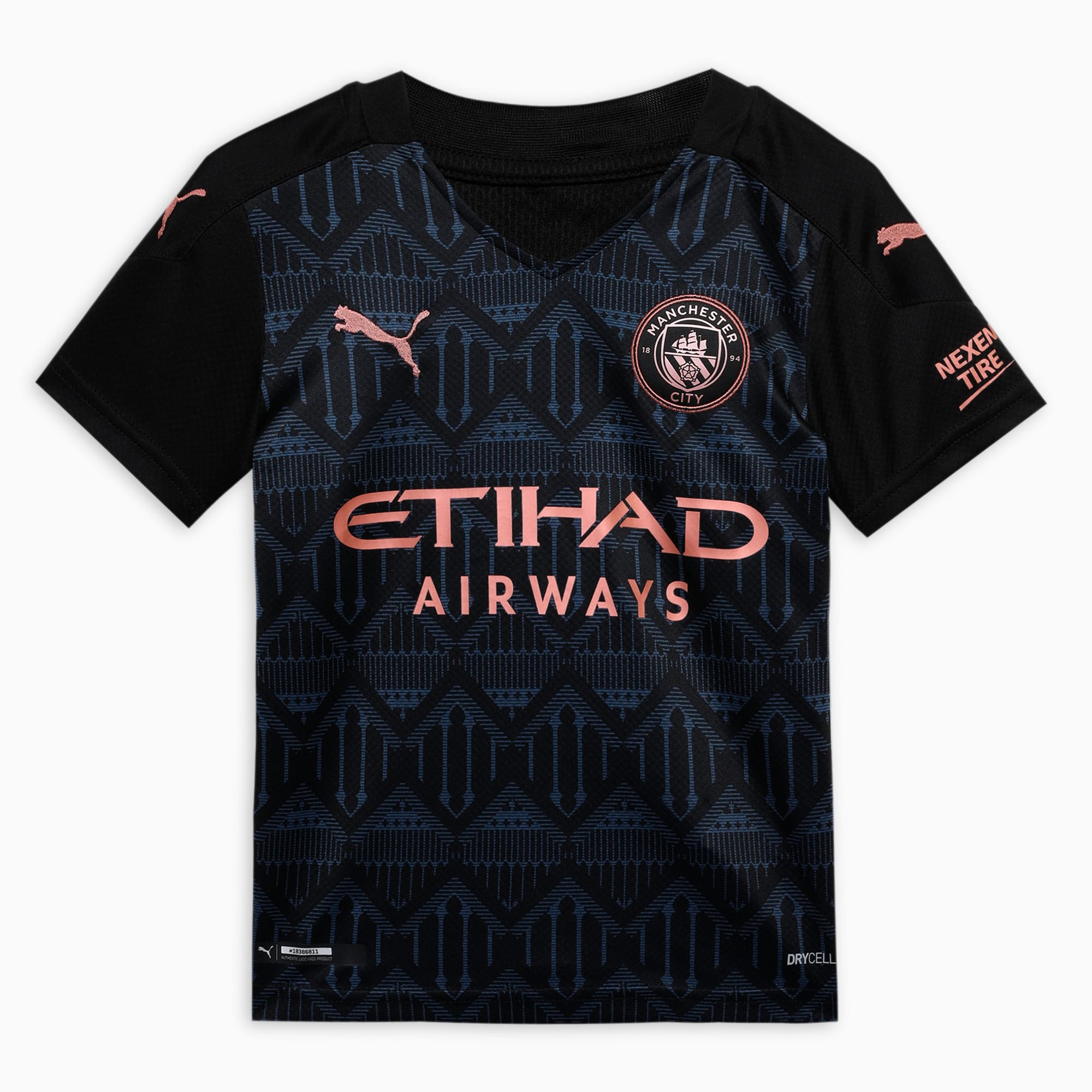 Manchester City Away Replica Drycell Kid S Jersey Puma Black Dark Denim Puma Manchester City Fc Puma