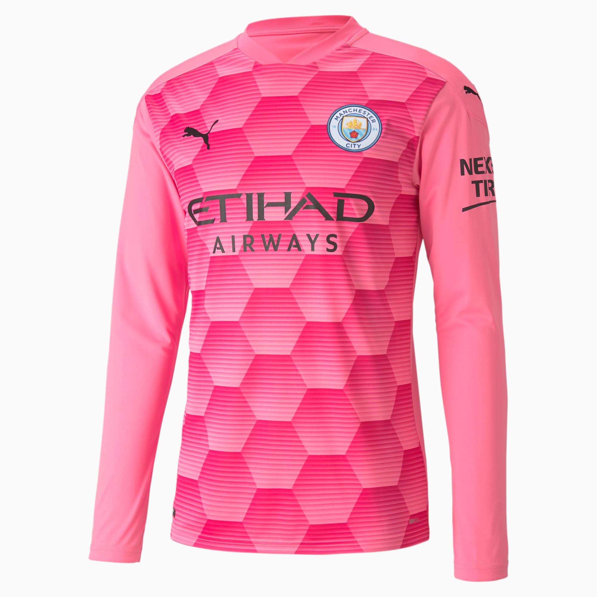 Man City Replica Men S Long Sleeve Goalkeeper Jersey Pink Glimmer Beetroot Purple Puma Manchester City Puma