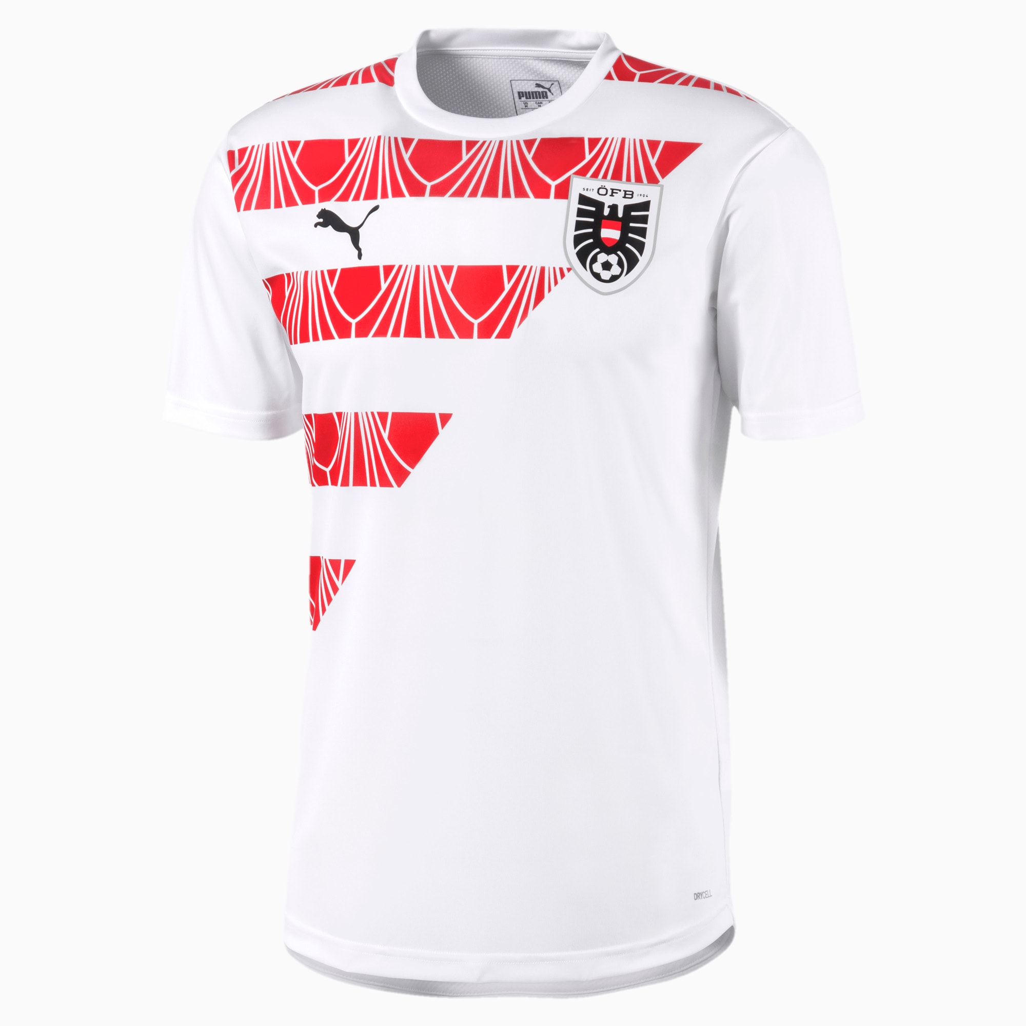 Maillot Stadium Autriche Pour Homme Puma White Chili Pepper Puma Autriche Puma France