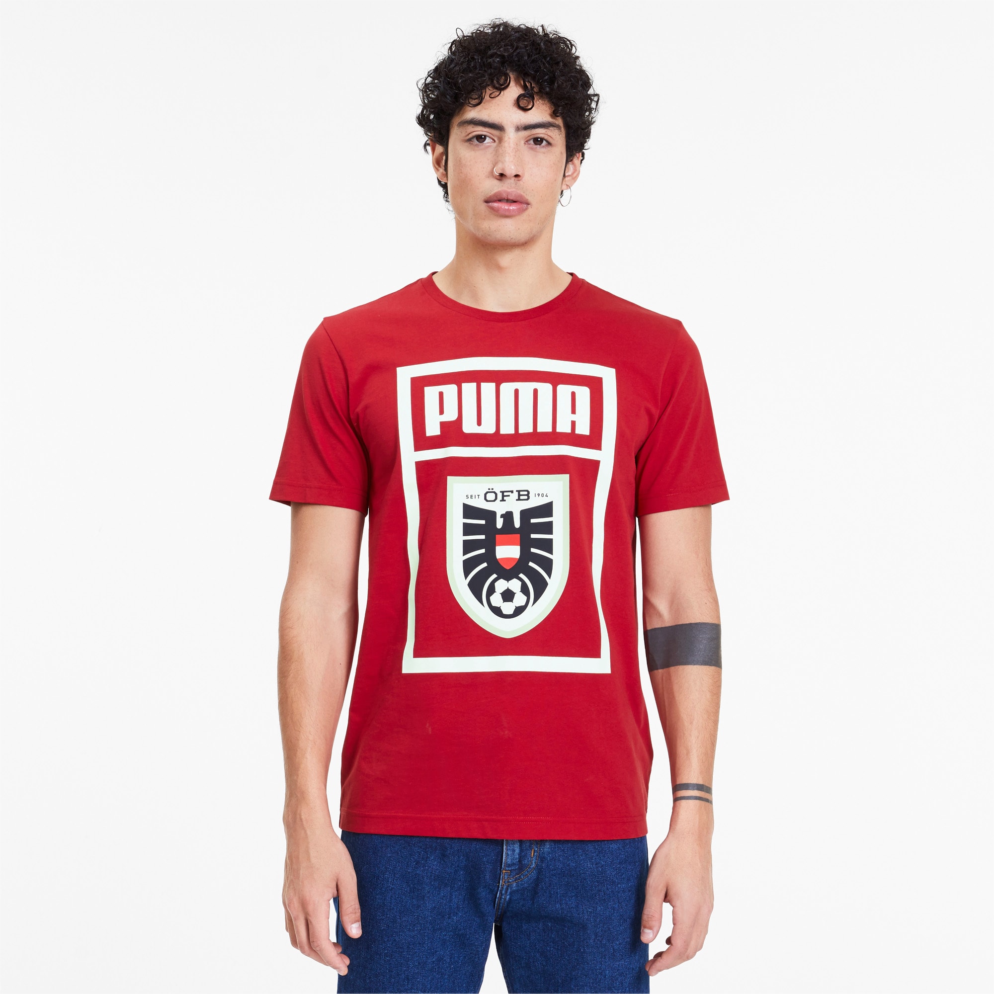 Austria Men S Tee Chili Pepper Puma Shoes Puma United Kingdom