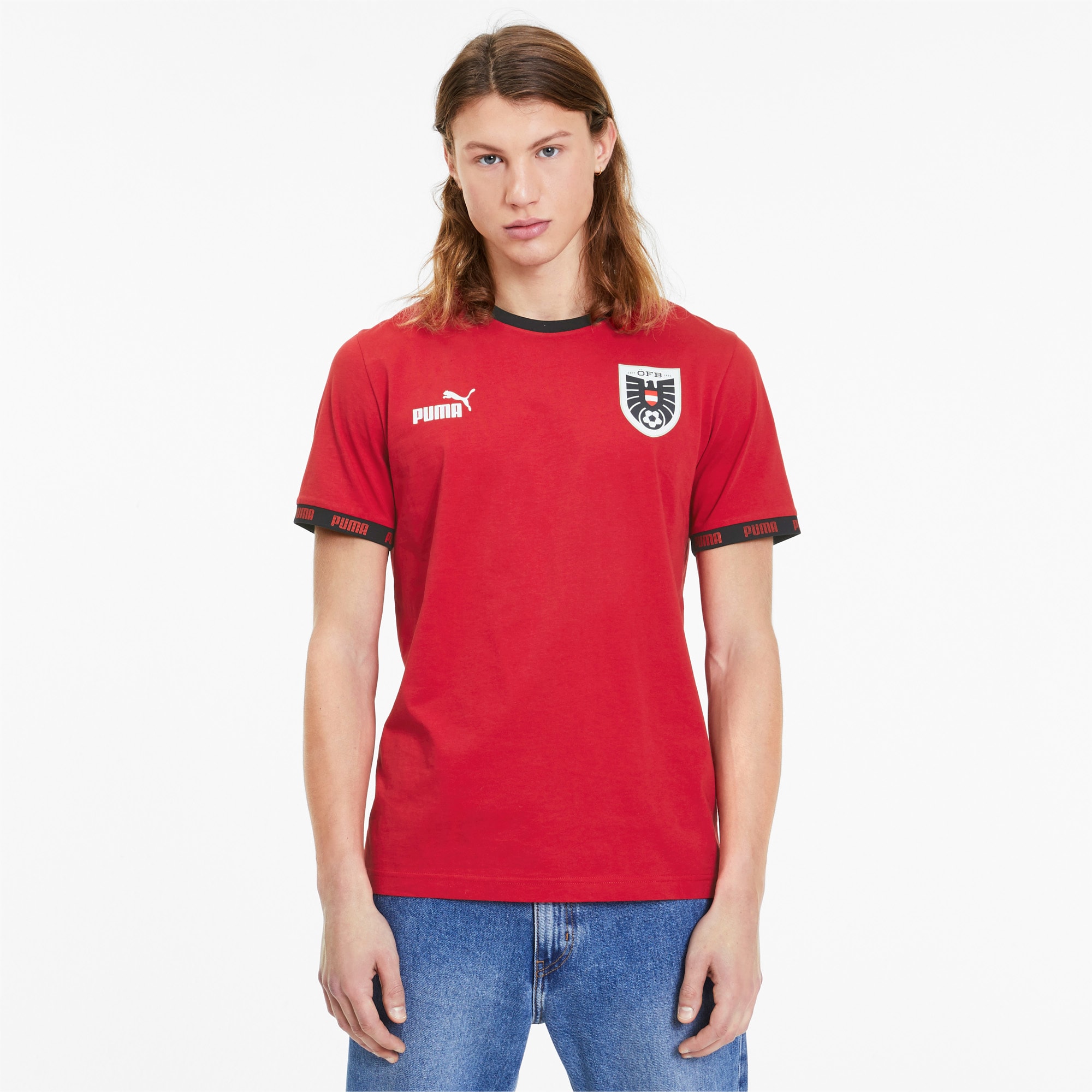 Austria Ftblculture Men S Tee Chili Pepper Puma Austria Puma