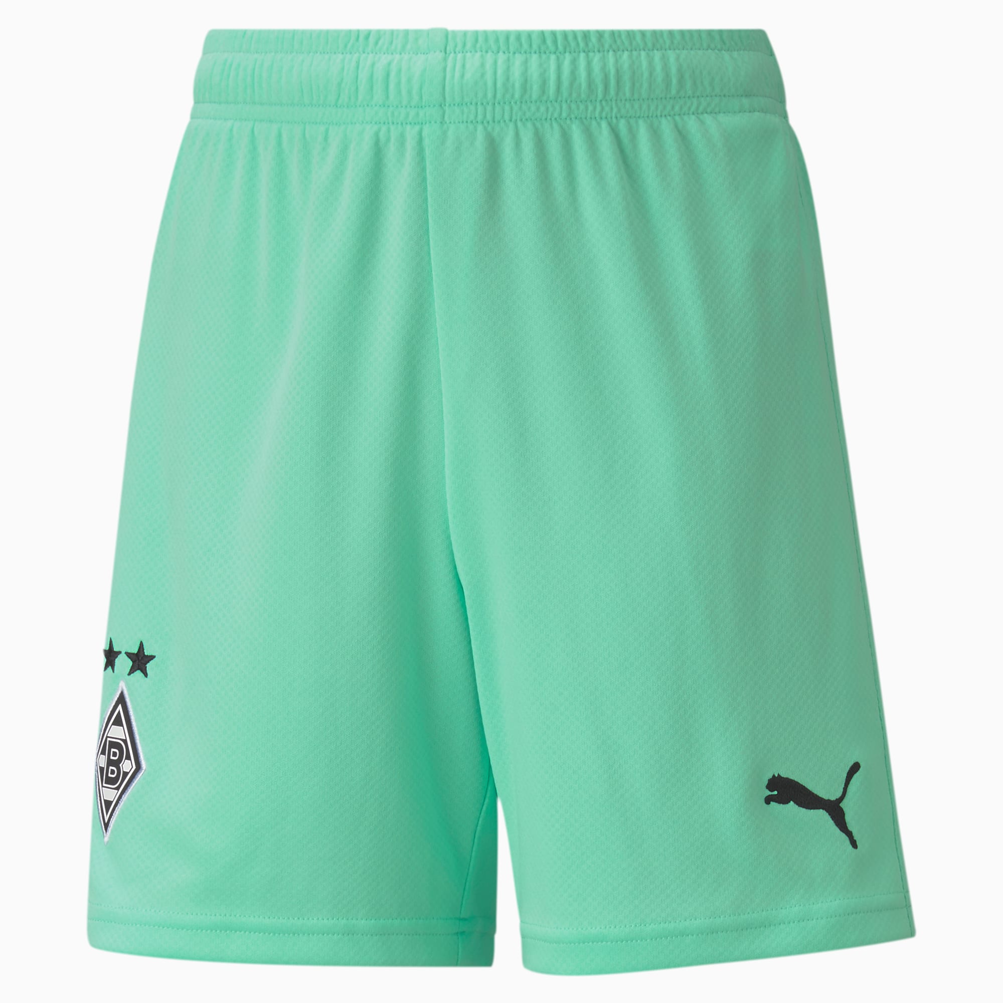 Puma shorts kids green
