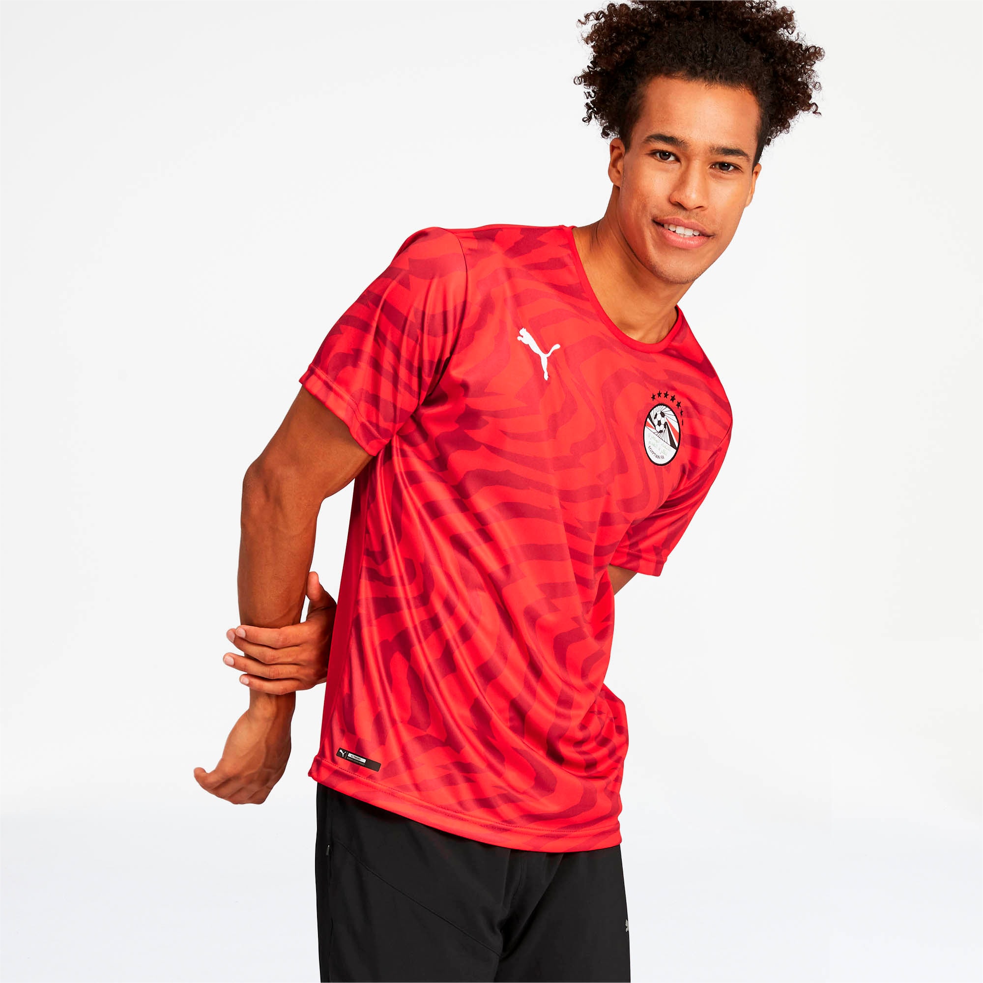 red puma jersey