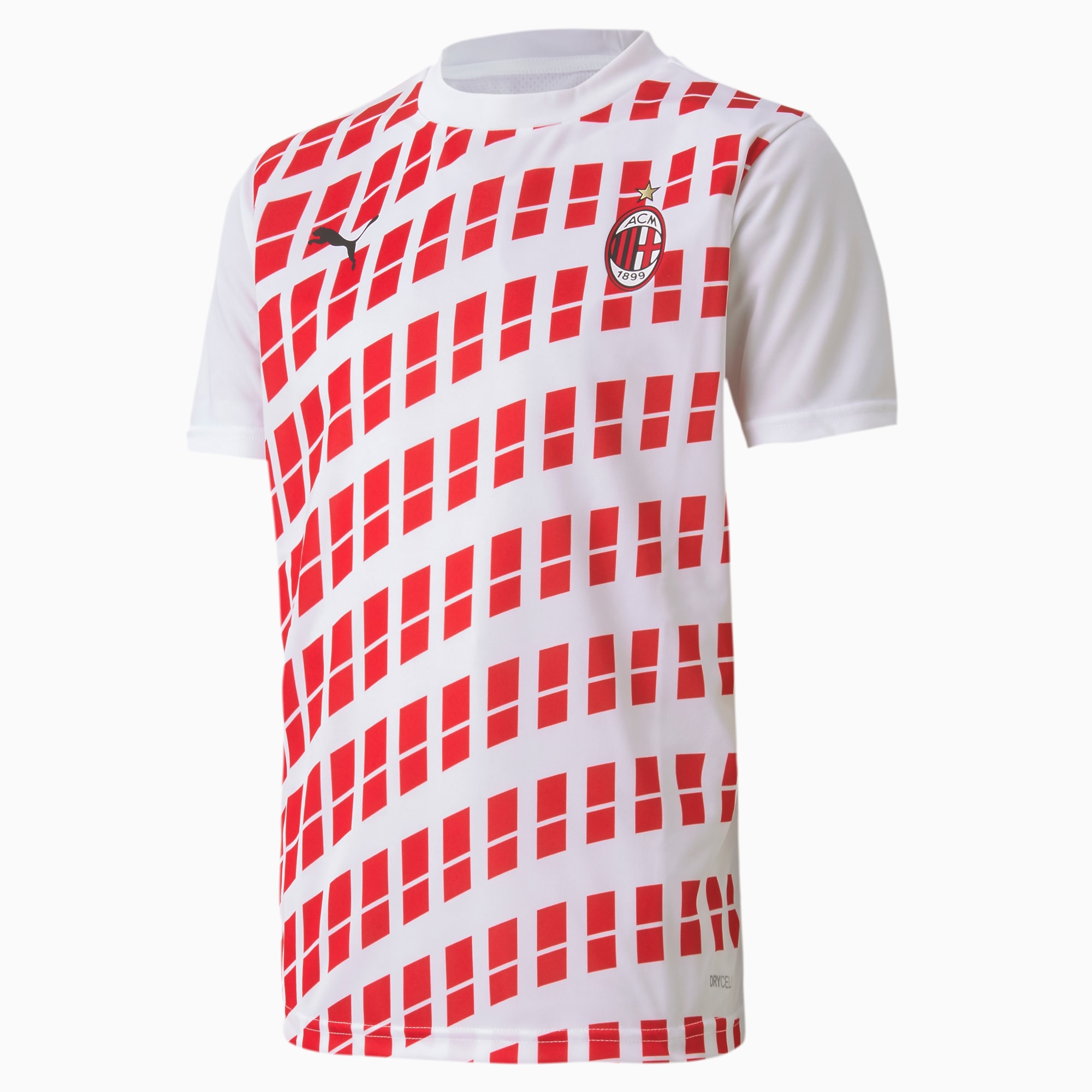 Ac Milan Away Stadium Youth Jersey Puma White Tango Red Puma Shoes Puma
