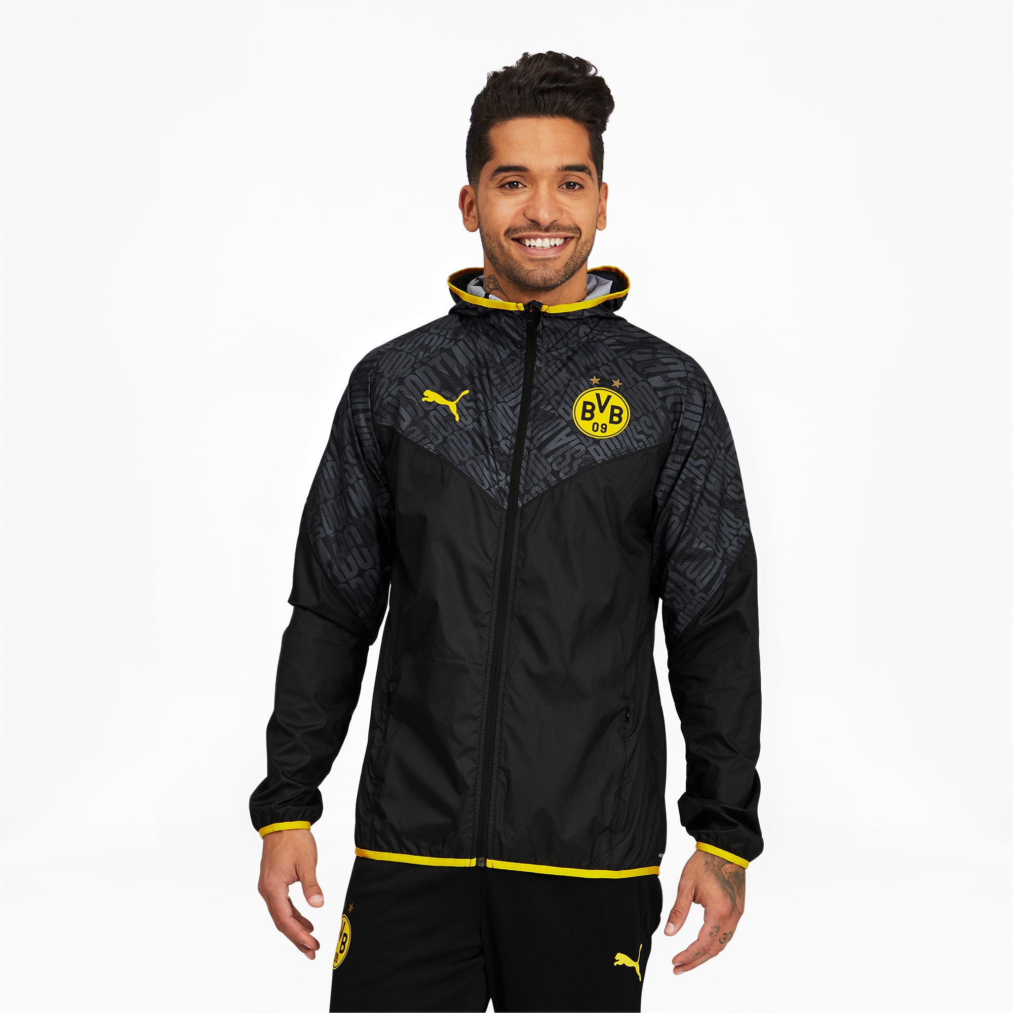 BVB Men s Warm Up Jacket PUMA