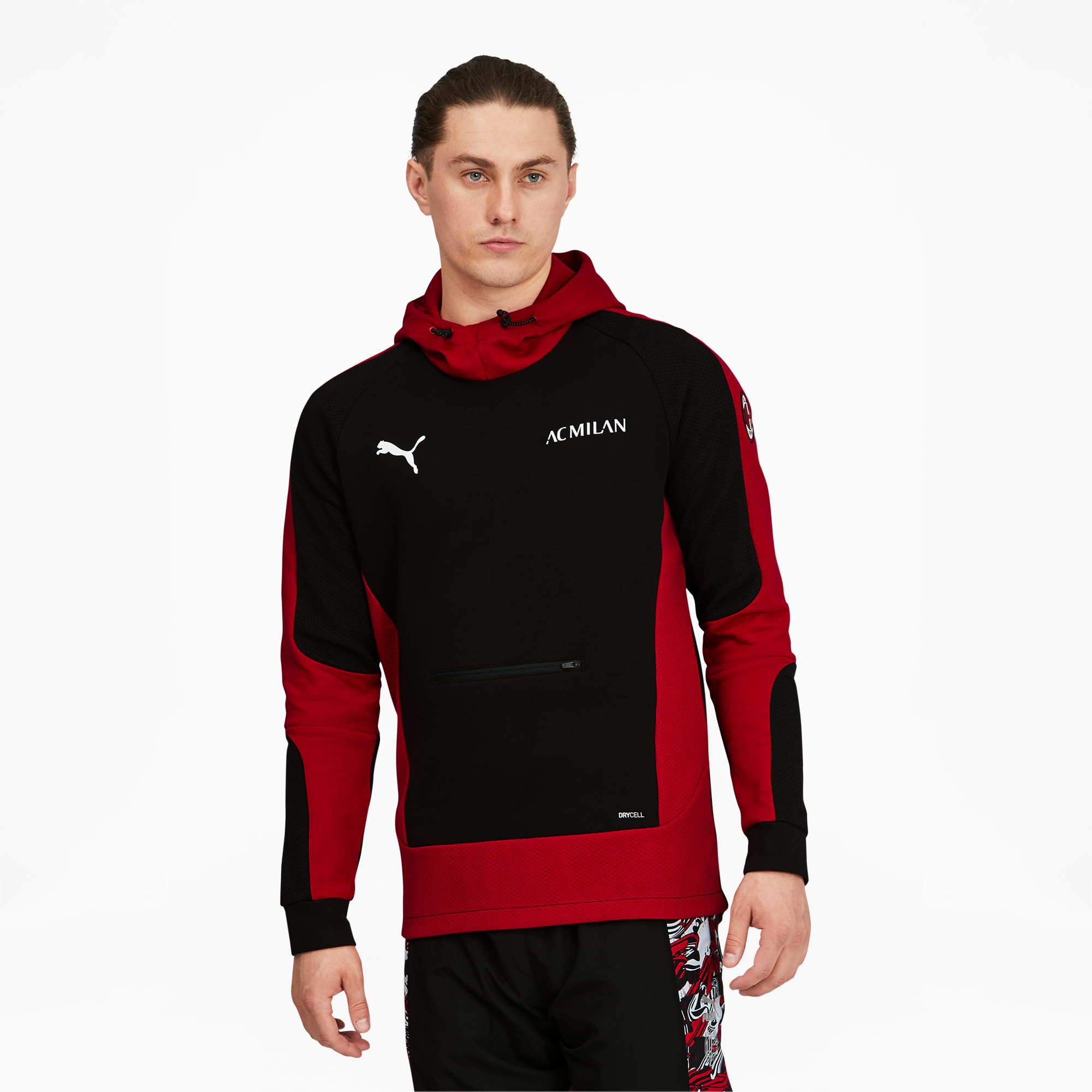 AC Milan Evostripe Men's Hoodie | PUMA US