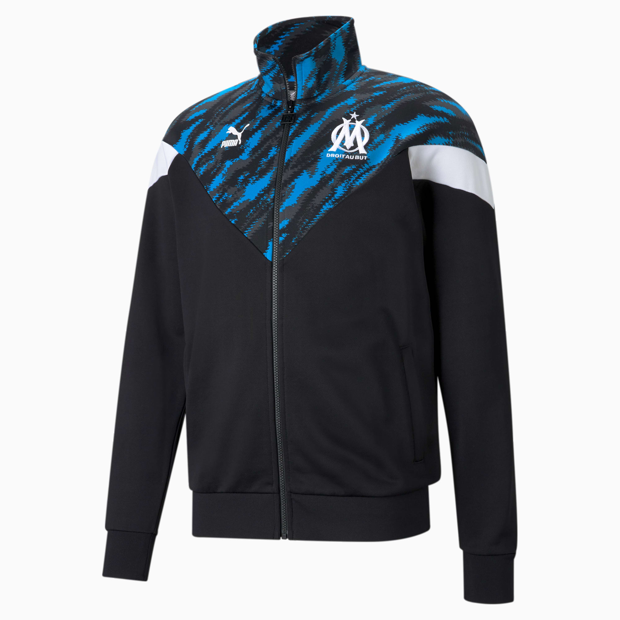 OM Iconic MCS Men's Football Track Jacket | Puma Black-Puma White | PUMA  Shoes | PUMA