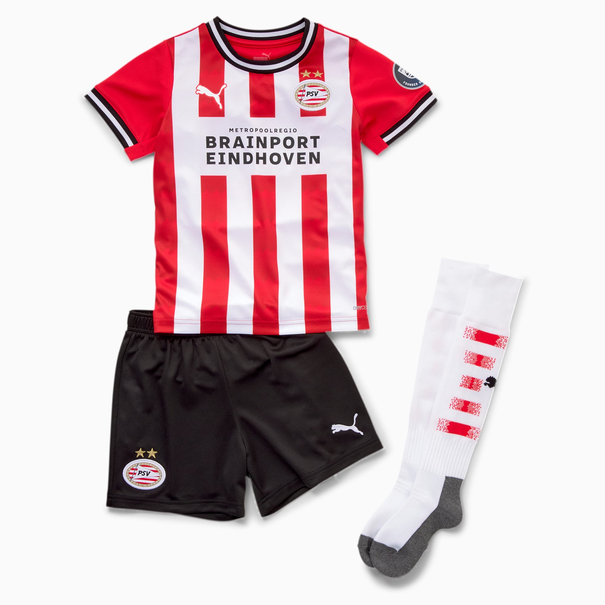 Psv Eindhoven Home Kids Mini Kit High Risk Red Puma White Puma Shoes Puma