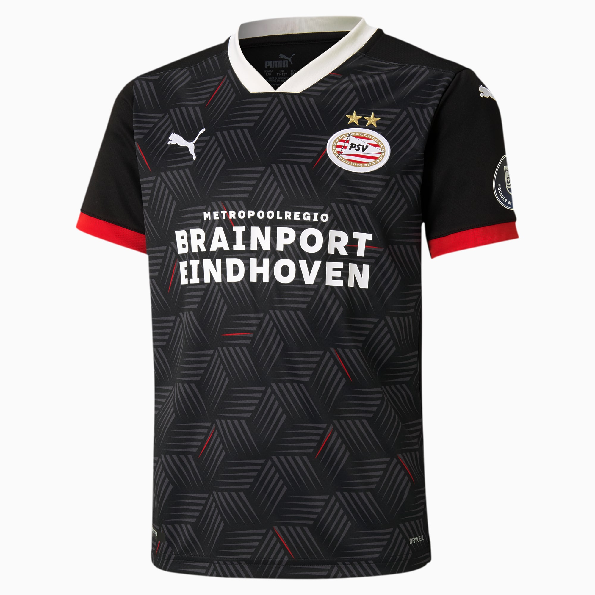 Psv Eindhoven Third Replica Youth Jersey Puma Black High Risk Red Puma Football Clubs Puma Estonia