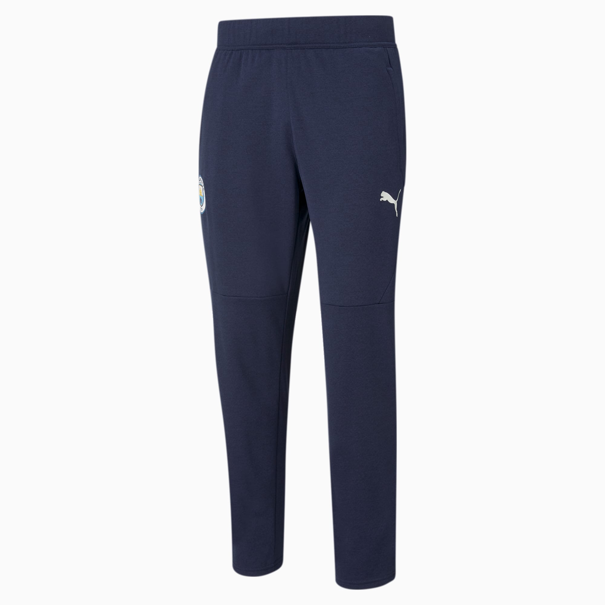 Puma公式 マンチェスター シティー Mcfc ウォームアップ パンツ サッカー ユニフォーム メンズ Peacoat Heather Puma White プーマ Shoes プーマ