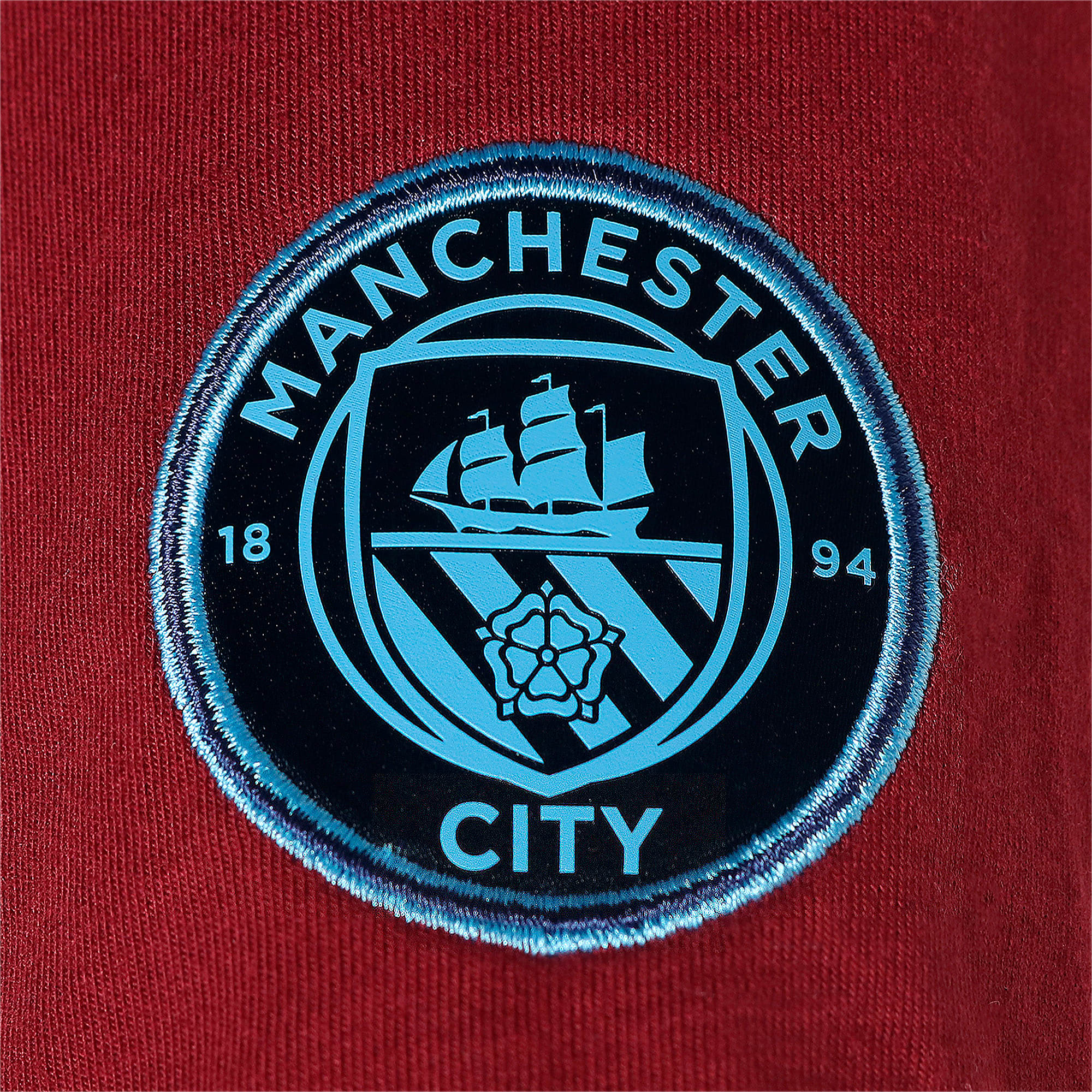 Puma公式 マンチェスター シティー Mcfc Evostripe Tシャツ サッカー 半袖 ユニフォーム メンズ Cordovan Peacoat プーマ マンチェスター シティfc プーマ