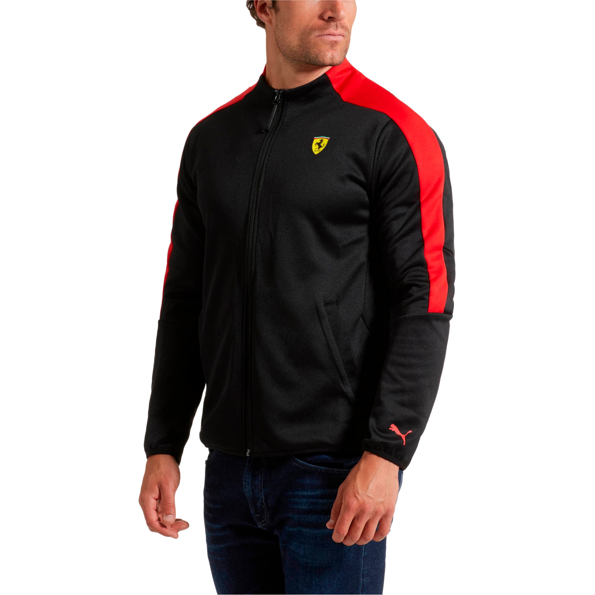 scuderia ferrari men's t7 track jacket