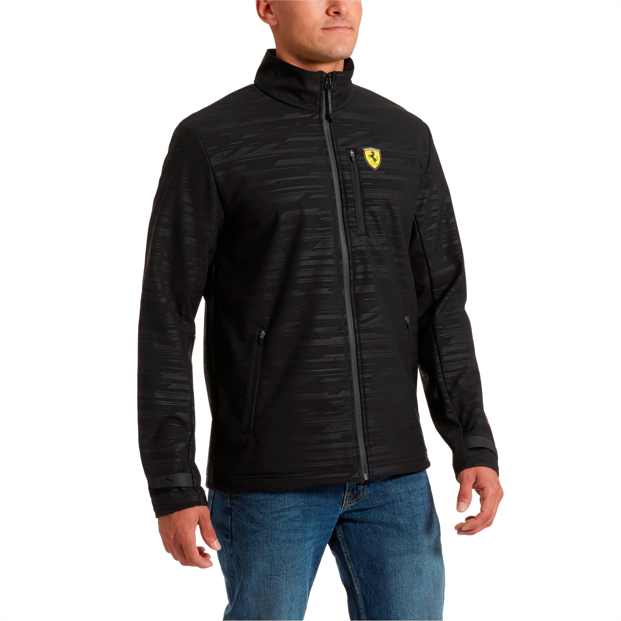 puma ferrari softshell jacket