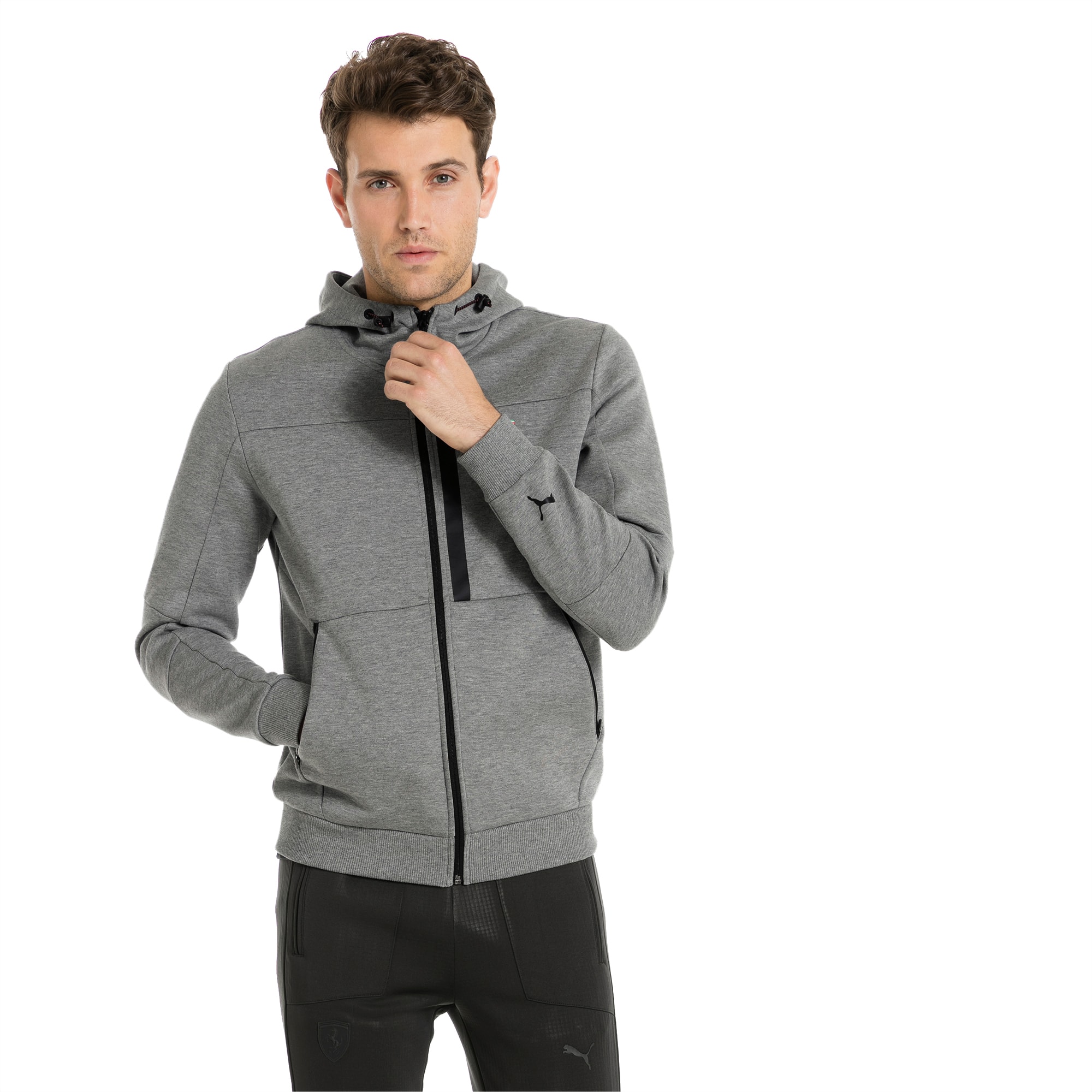 Ferrari Men s Hooded Sweat Jacket PUMA Shoes PUMA