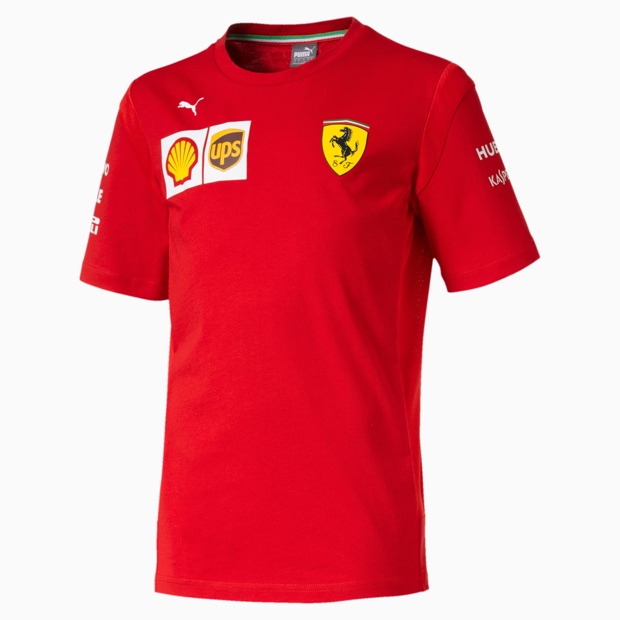 T-shirt del team Ferrari bambino | Rosso Corsa | PUMA Scuderia Ferrari |  PUMA Italia
