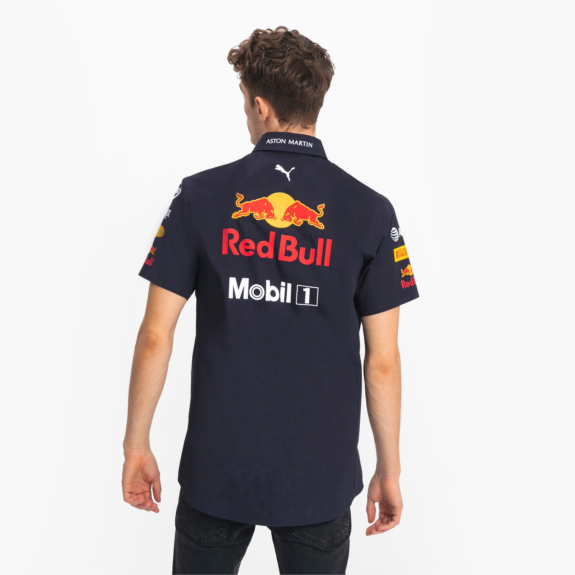 camiseta puma red bull racing team