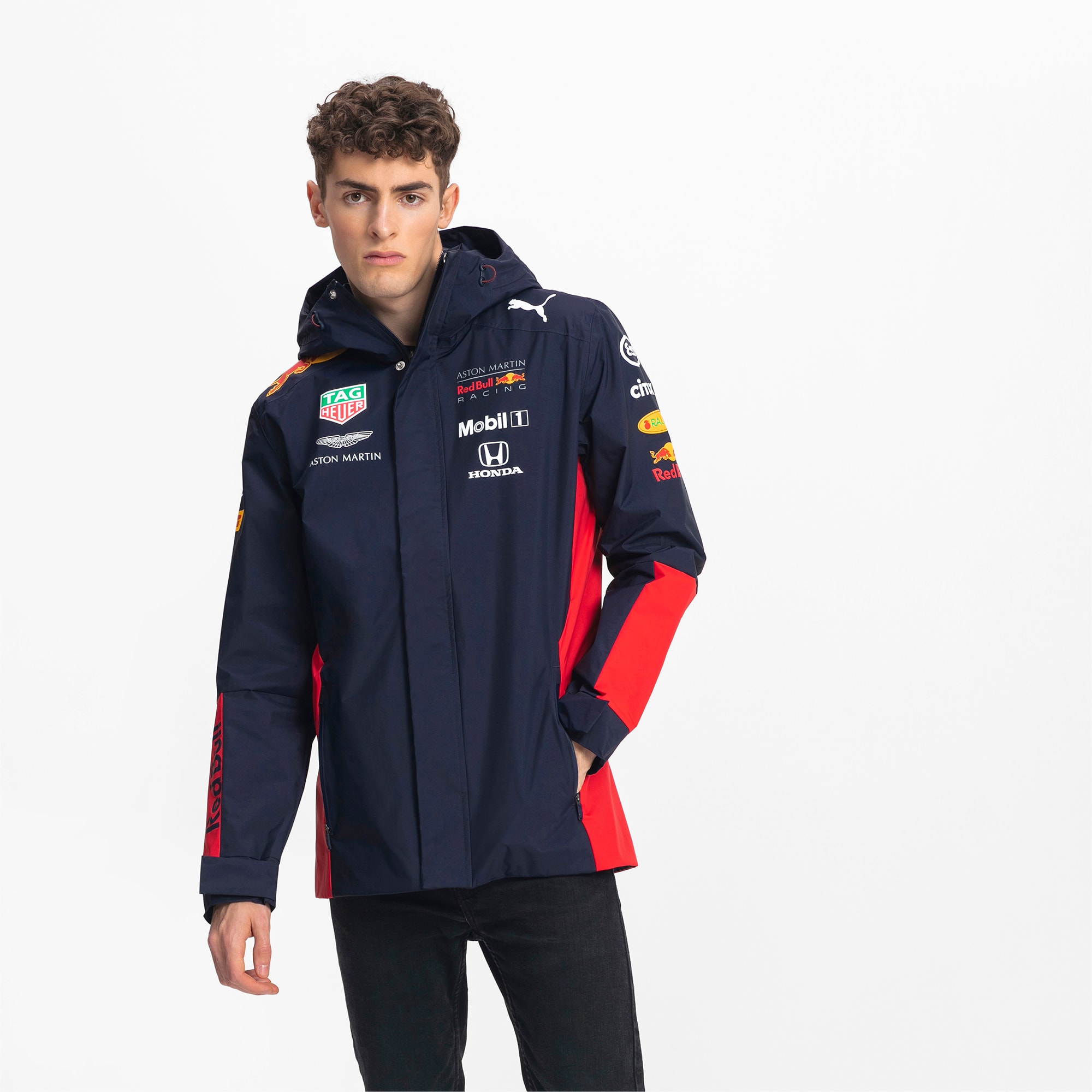Red Bull Racing Team Hooded Men's Rain 
