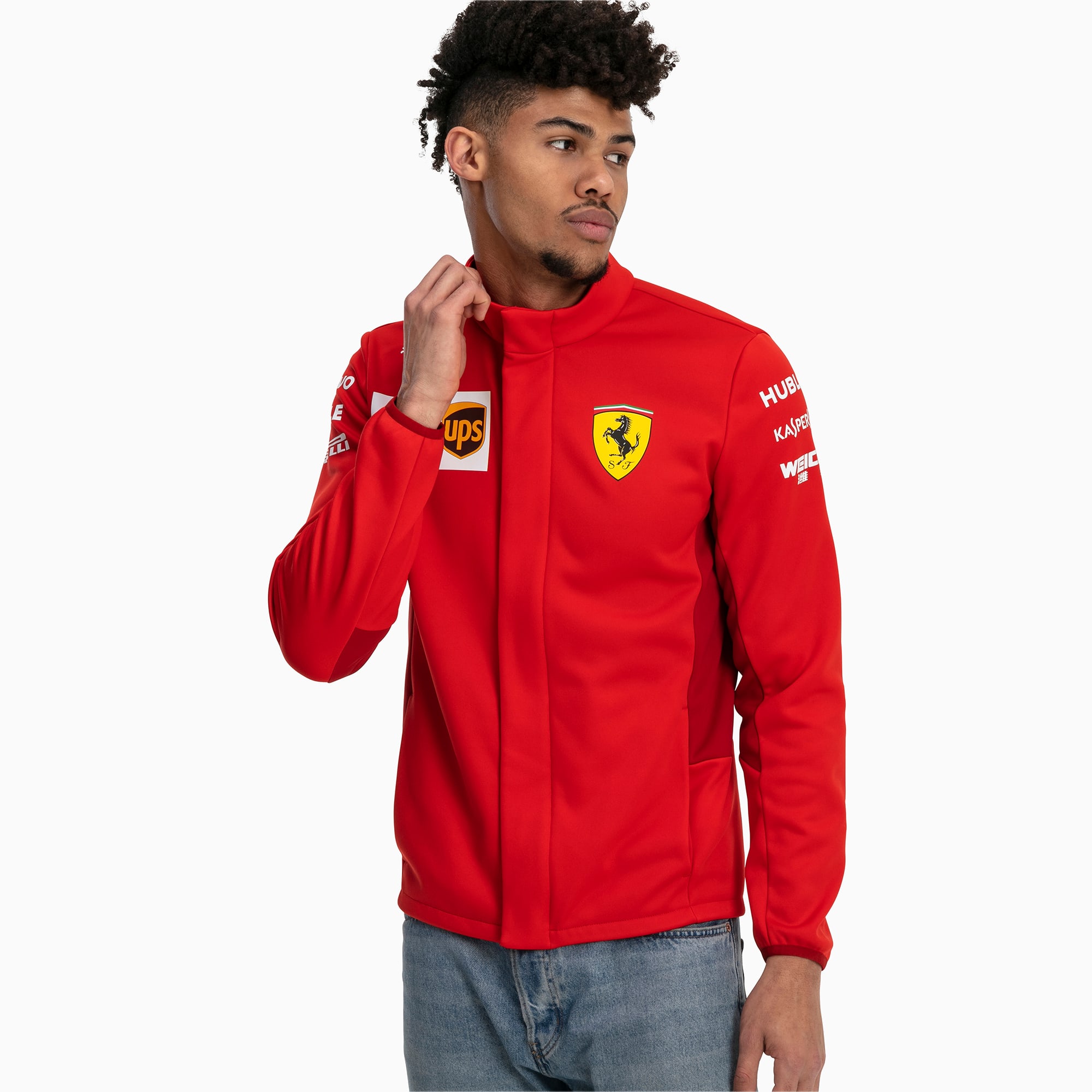 puma ferrari softshell jacket