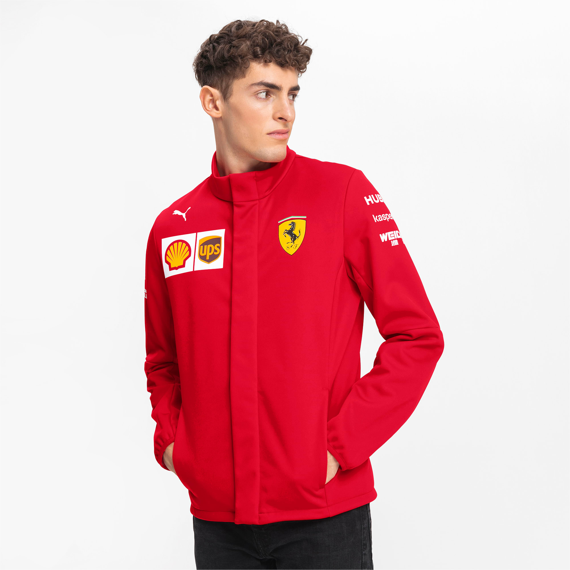 puma ferrari softshell jacket