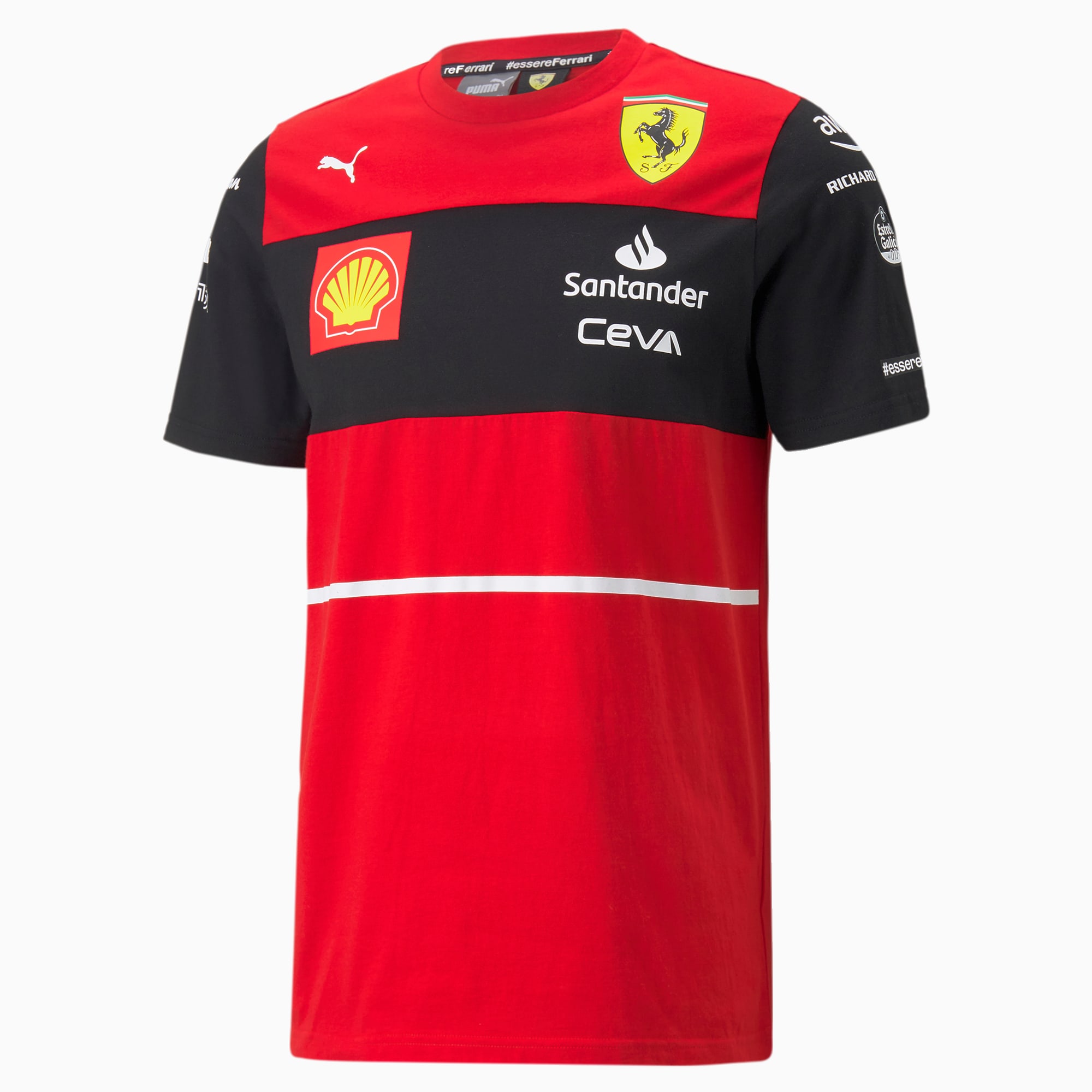 Ferrari Leclerc Replica Team Scuderia Ferrari T-shirt - Monaco