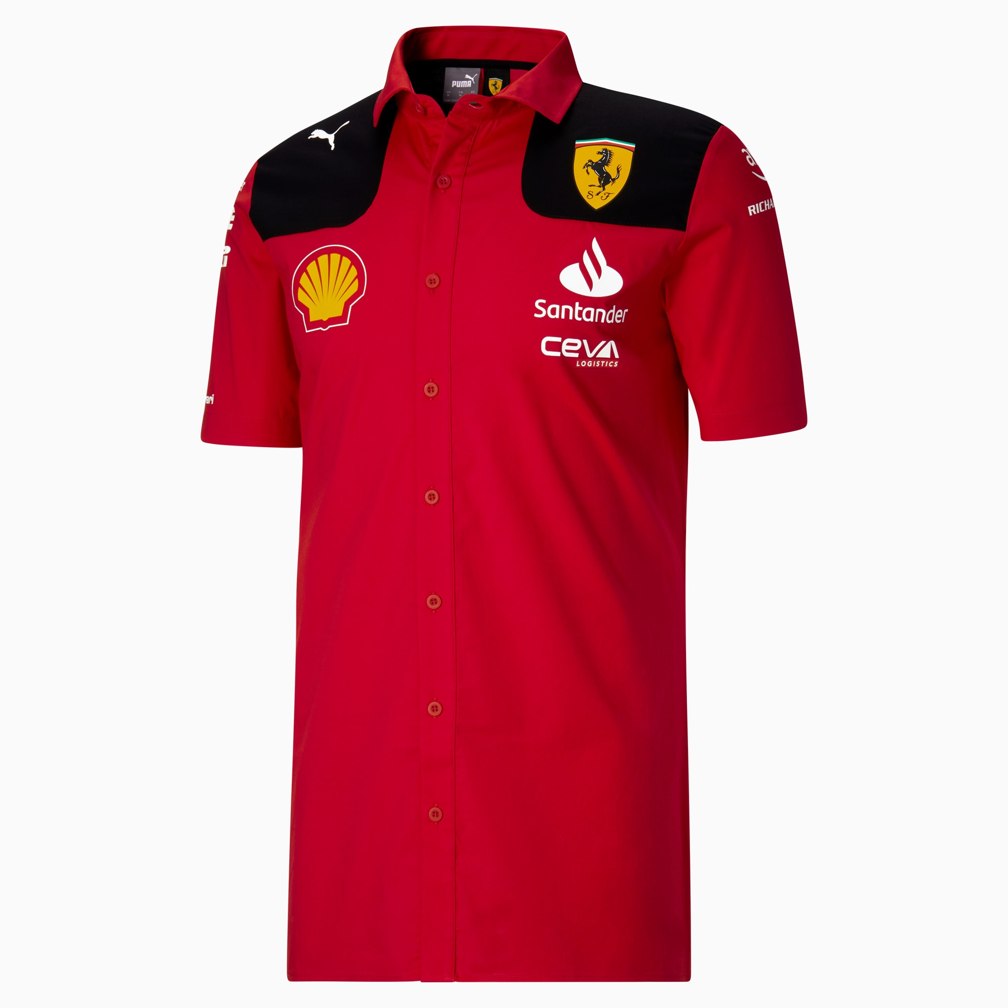 Puma SCUDERIA FERRARI RACE GARAGE - T-shirt imprimé - rosso corsa