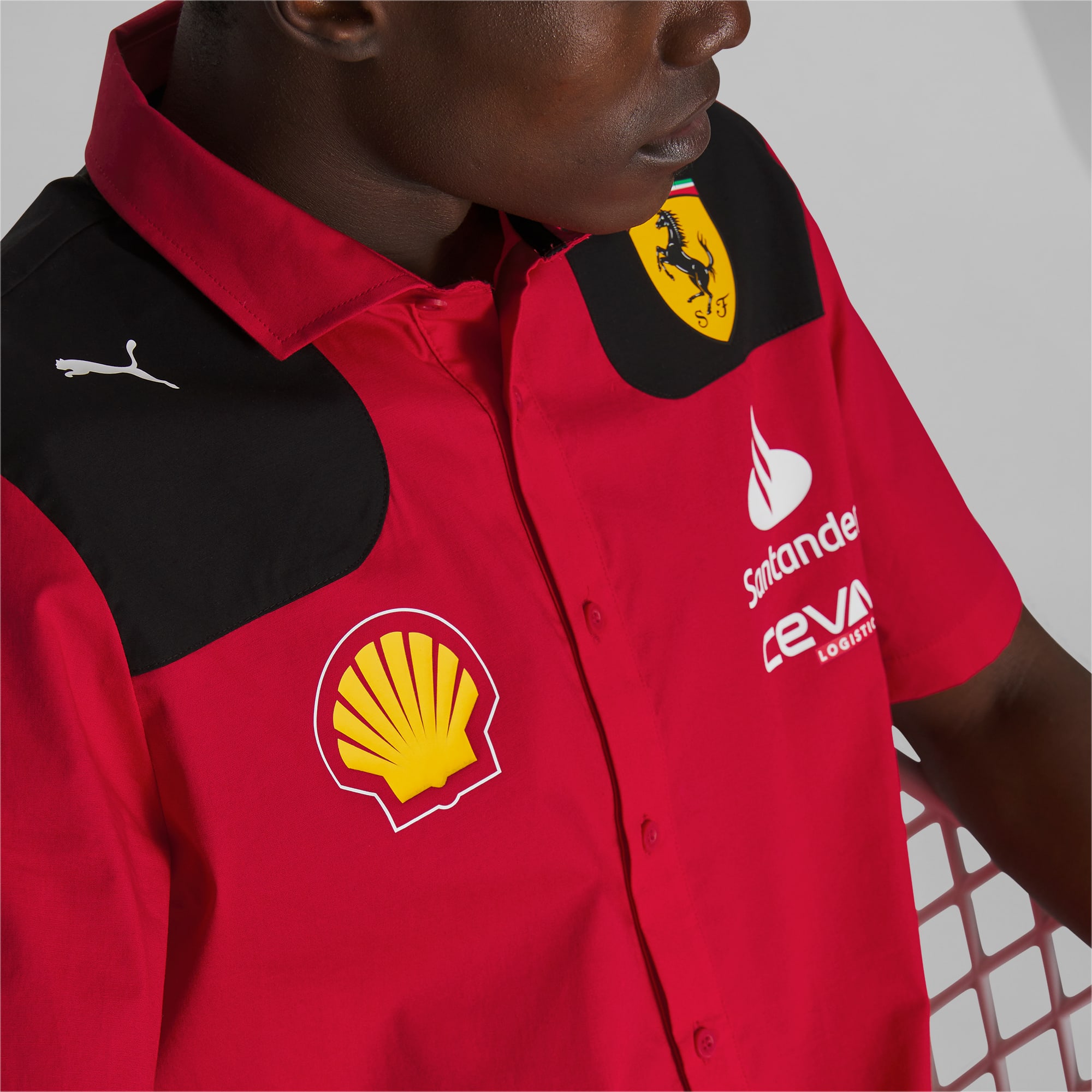 PUMA T-Shirt Scuderia Ferrari Homme, Noir - Taille L