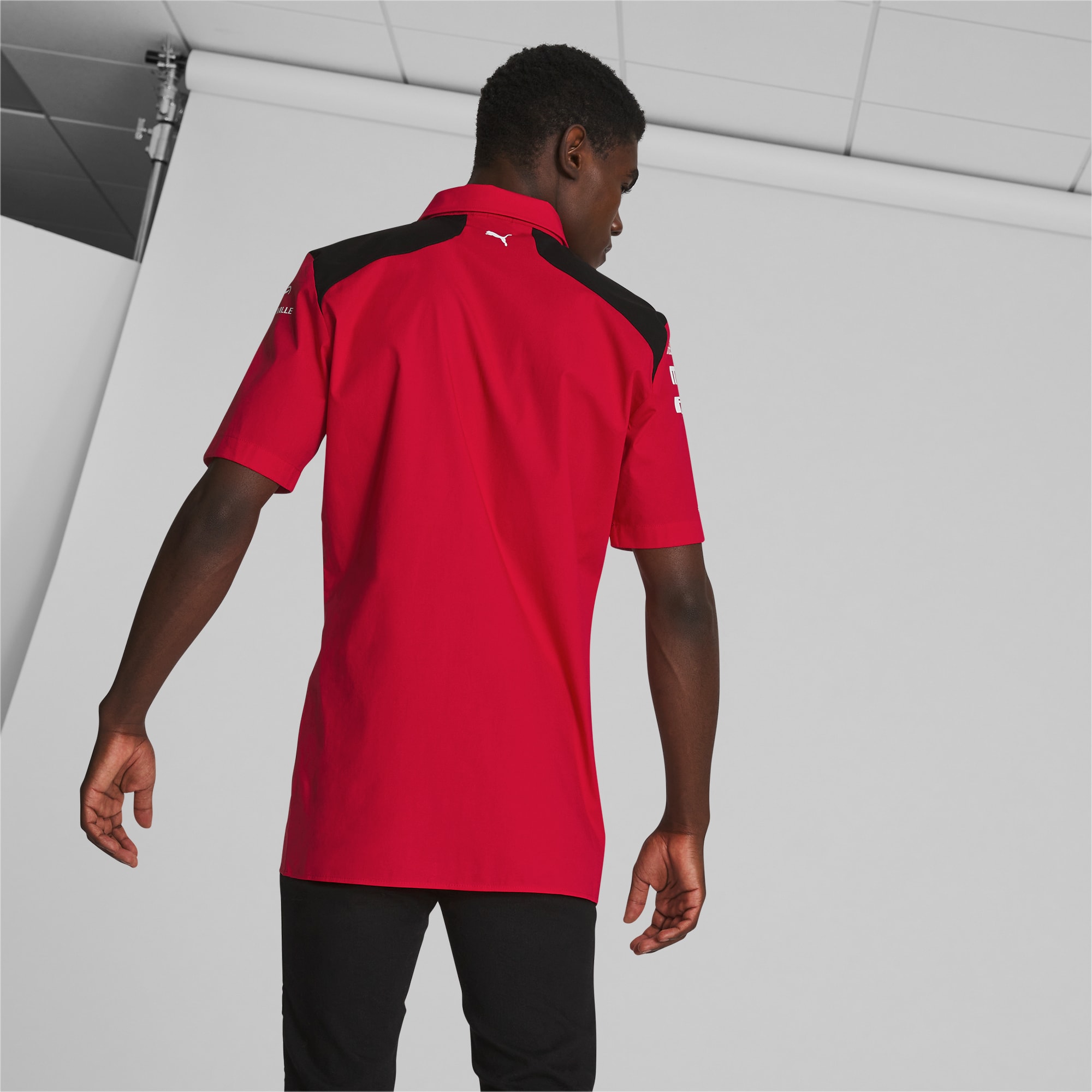 T-shirt Rouge/Blanc Homme Puma Ferrari Energy pas cher