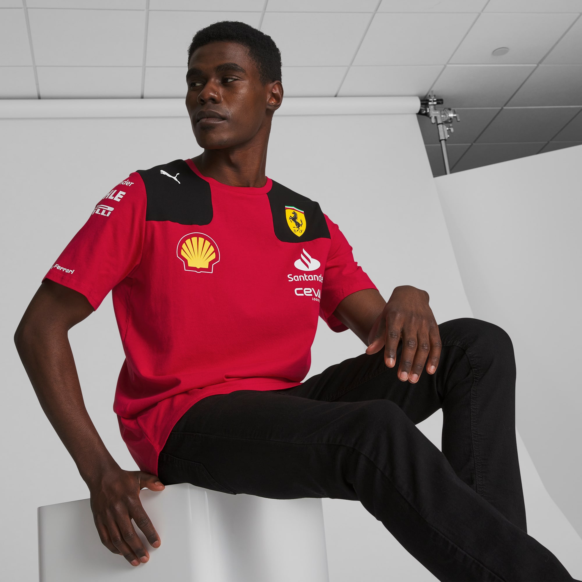 Scuderia Ferrari Team Men's Tee | PUMA